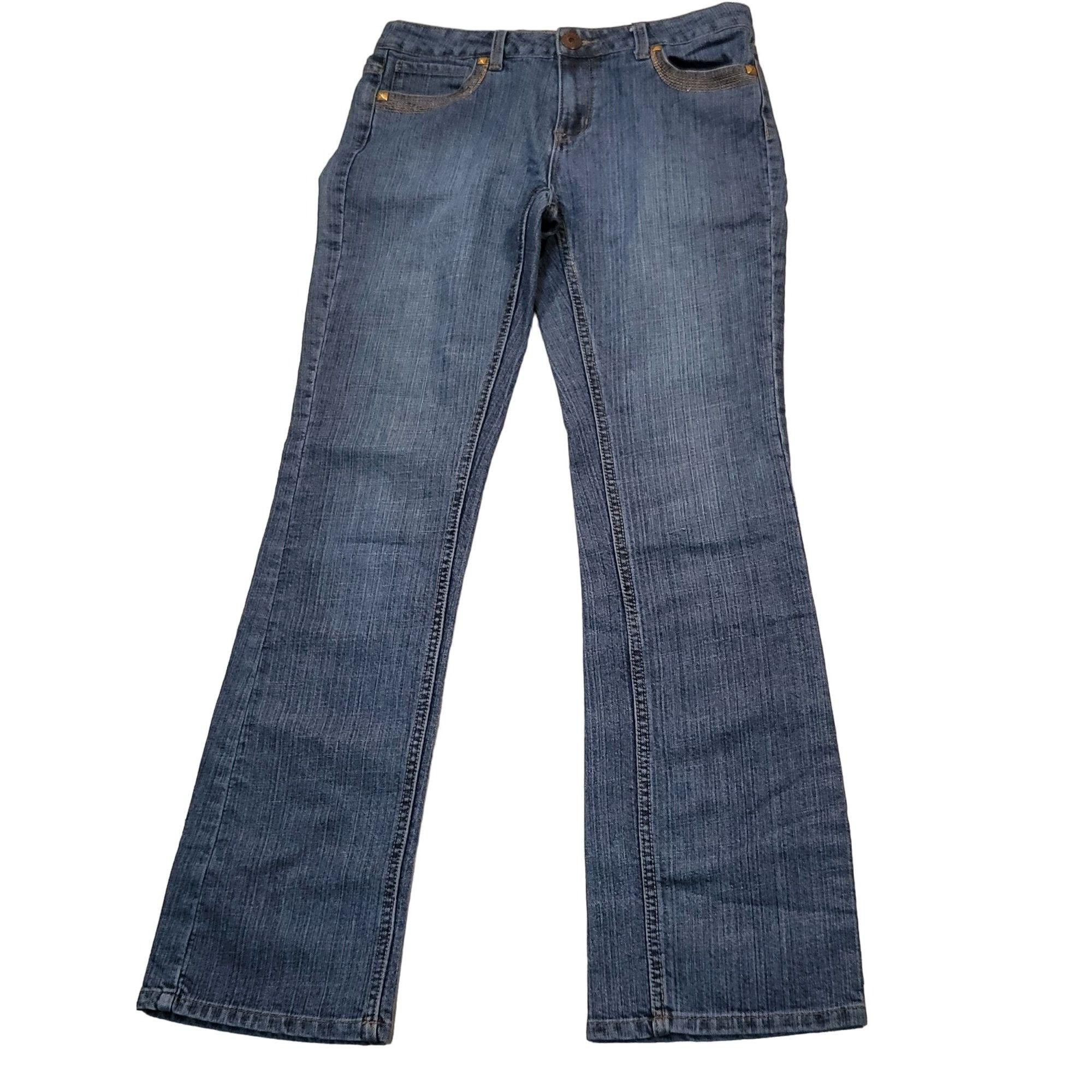 Jordache Vintage Jordache Premium Jeans Women Sz 4 Average Blue Denim Size 27" / US 4 / IT 40 - 2 Thumbnail