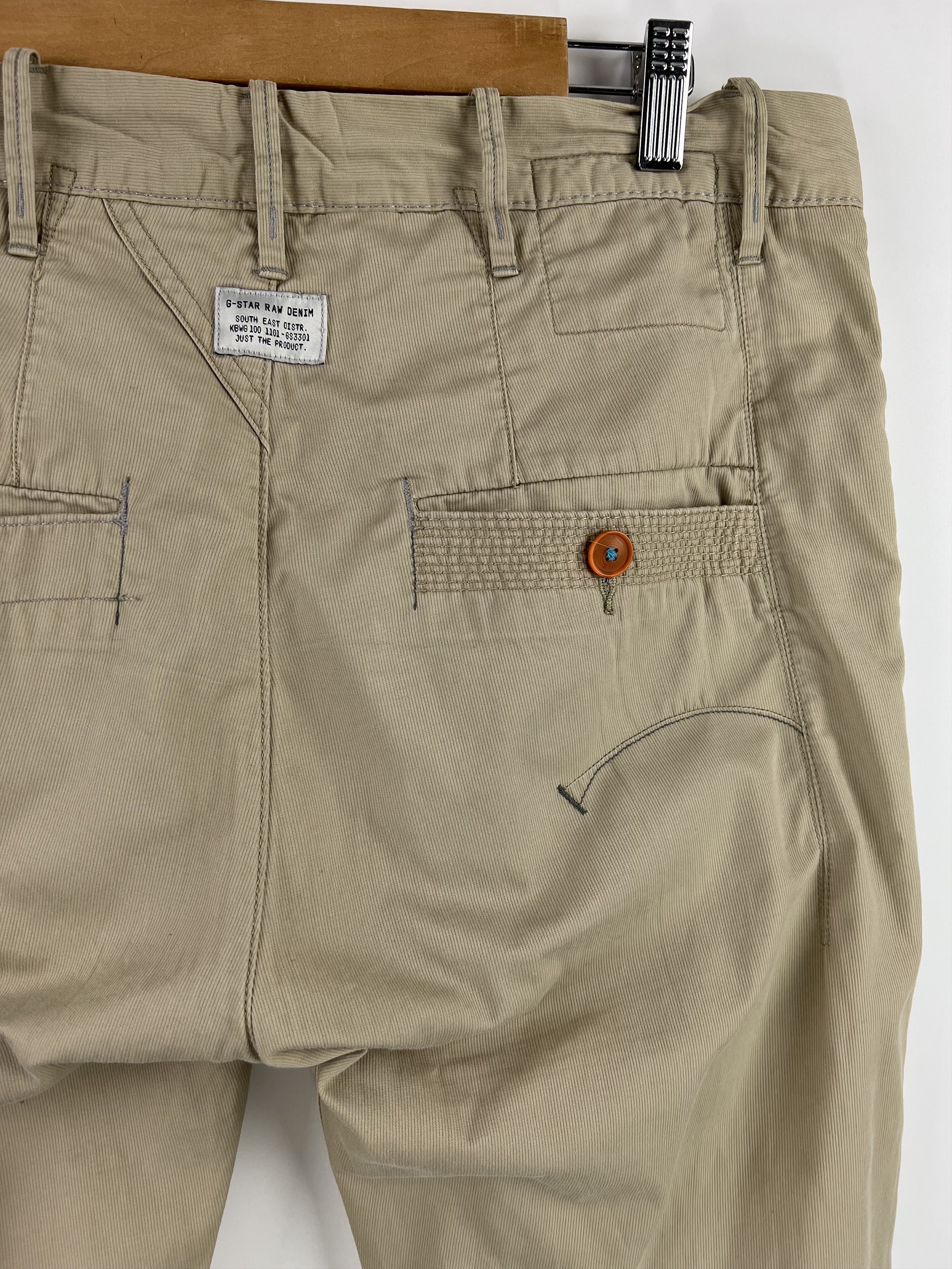 G-Star G Star Raw Bronson Chino Tapered Pants Size 32x32 Size US 32 / EU 48 - 4 Thumbnail