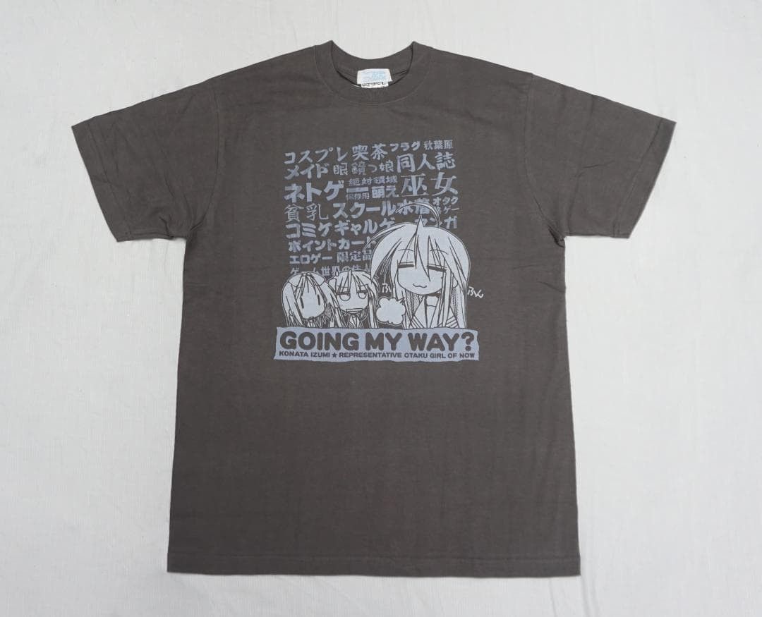 Anime 初期 00‘s 新品 COSPA ”らきすた“ Tシャツ アニメ ビンテージ Size US M / EU 48-50 / 2 - 1 Thumbnail