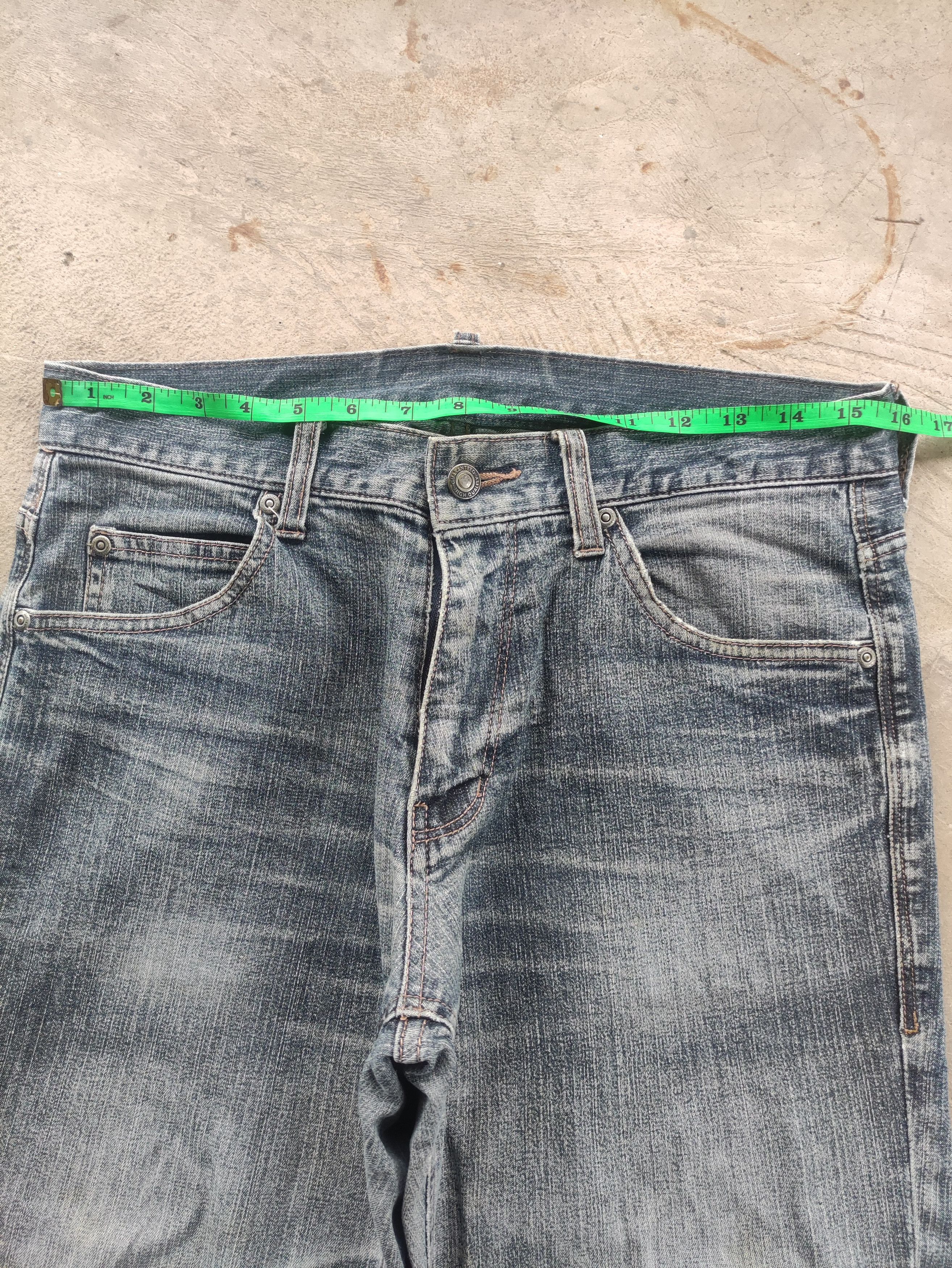 Japanese Brand Vintage Japanese Jean Distressed Faded Denim Size US 32 / EU 48 - 6 Thumbnail