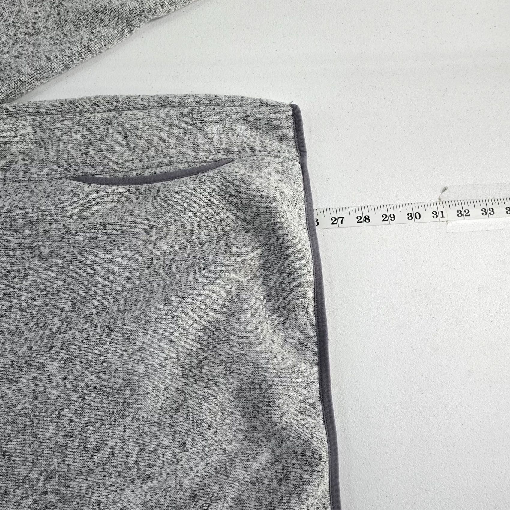 Vintage LL Bean Women's Sweater Fleece Pullover Gray M Reg 7093 snap Size M / US 6-8 / IT 42-44 - 5 Thumbnail