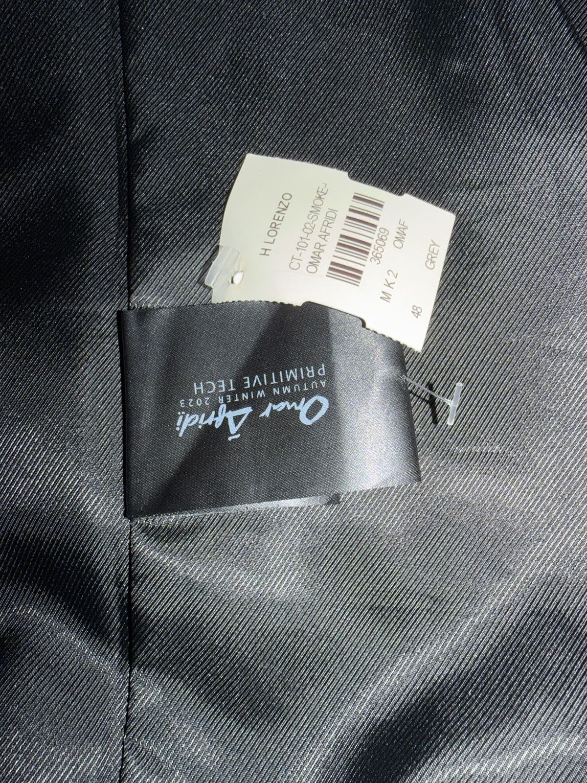 Omar Afridi Omar Afridi Smoke Strata Coat Size US M / EU 48-50 / 2 - 7 Thumbnail