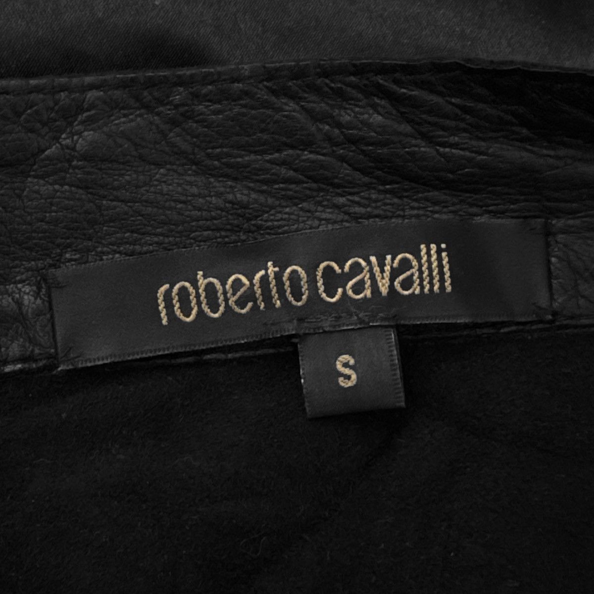Roberto Cavalli Runway Roberto Cavalli leather blouse Size S / US 4 / IT 40 - 4 Thumbnail