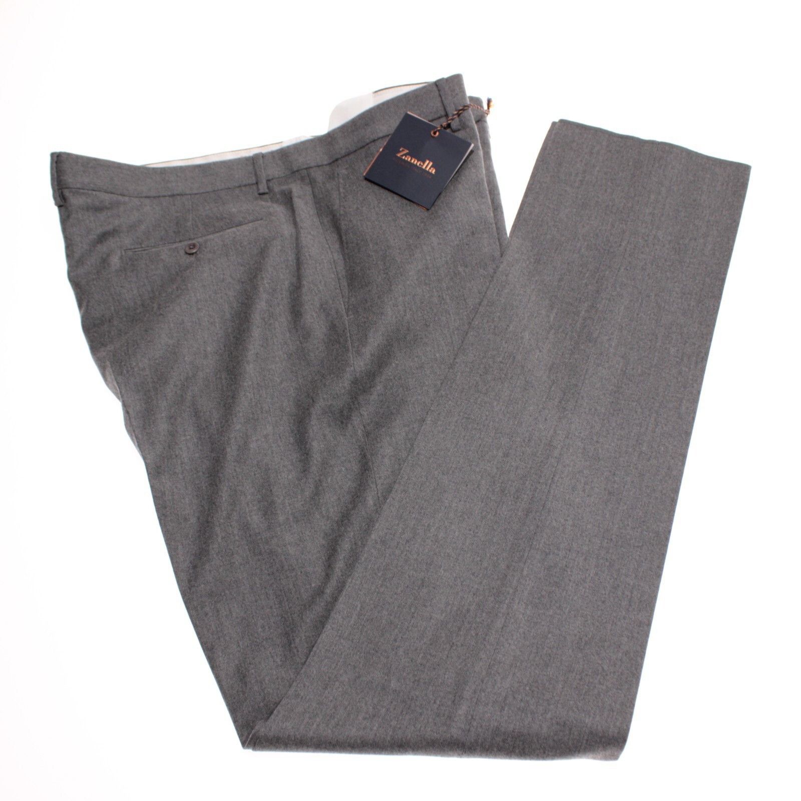 Zanella Zanella New with tags Dress Pants Size 42 US In Gray Size US 42 / EU 58 - 2 Thumbnail