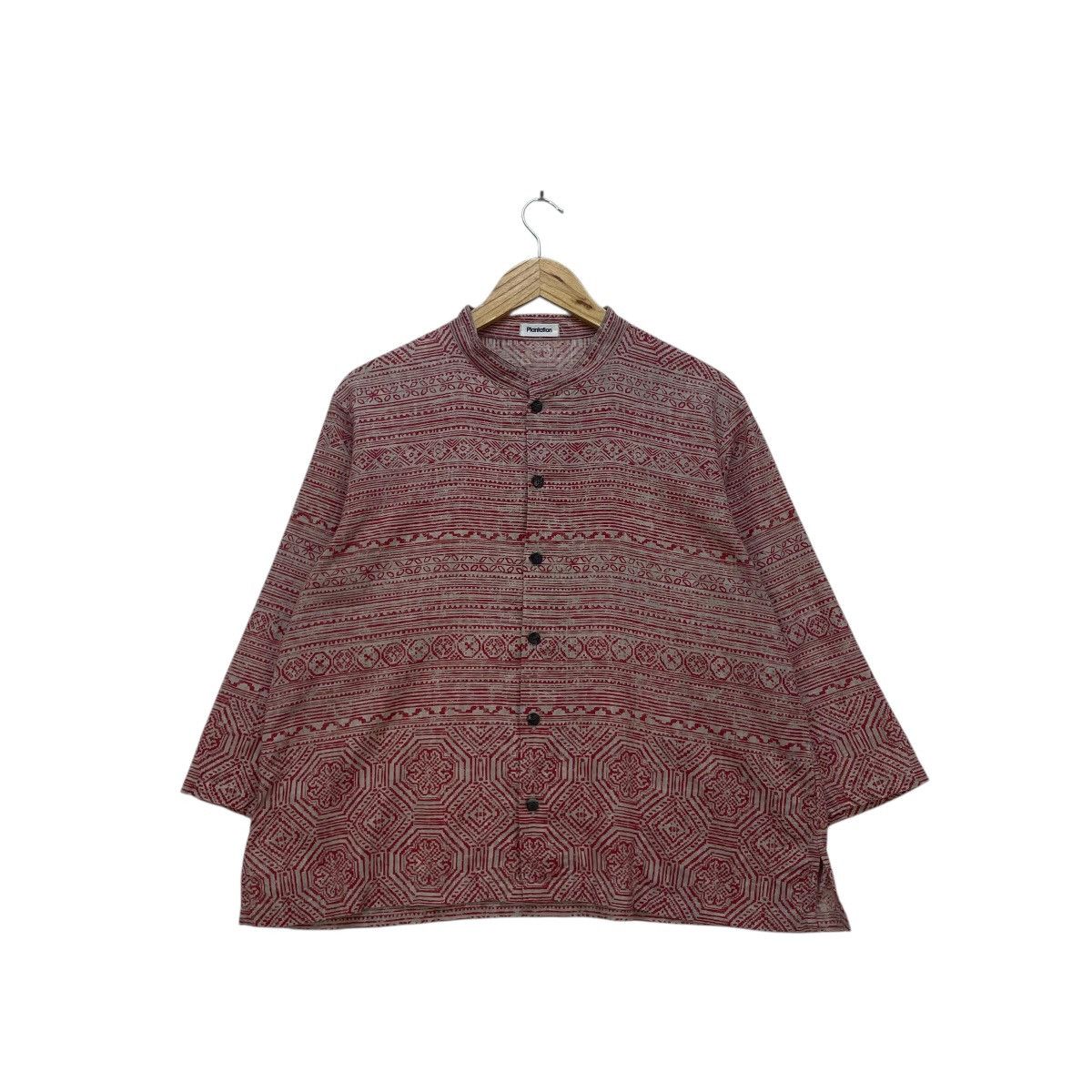 Issey Miyake 💥Vintage Plantation Over Printed Shirt Jacket Size M / US 6-8 / IT 42-44 - 1 Thumbnail
