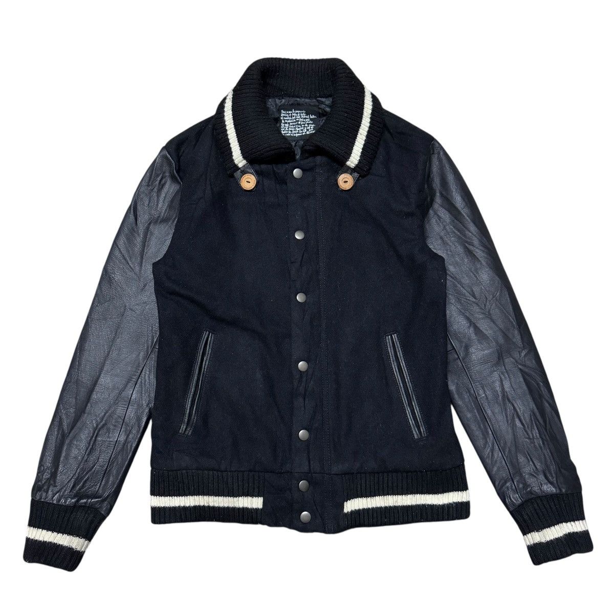 Taishi Nobukuni Taishi Nobukuni Leather Jacket Hybrid Size US S / EU 44-46 / 1 - 1 Thumbnail