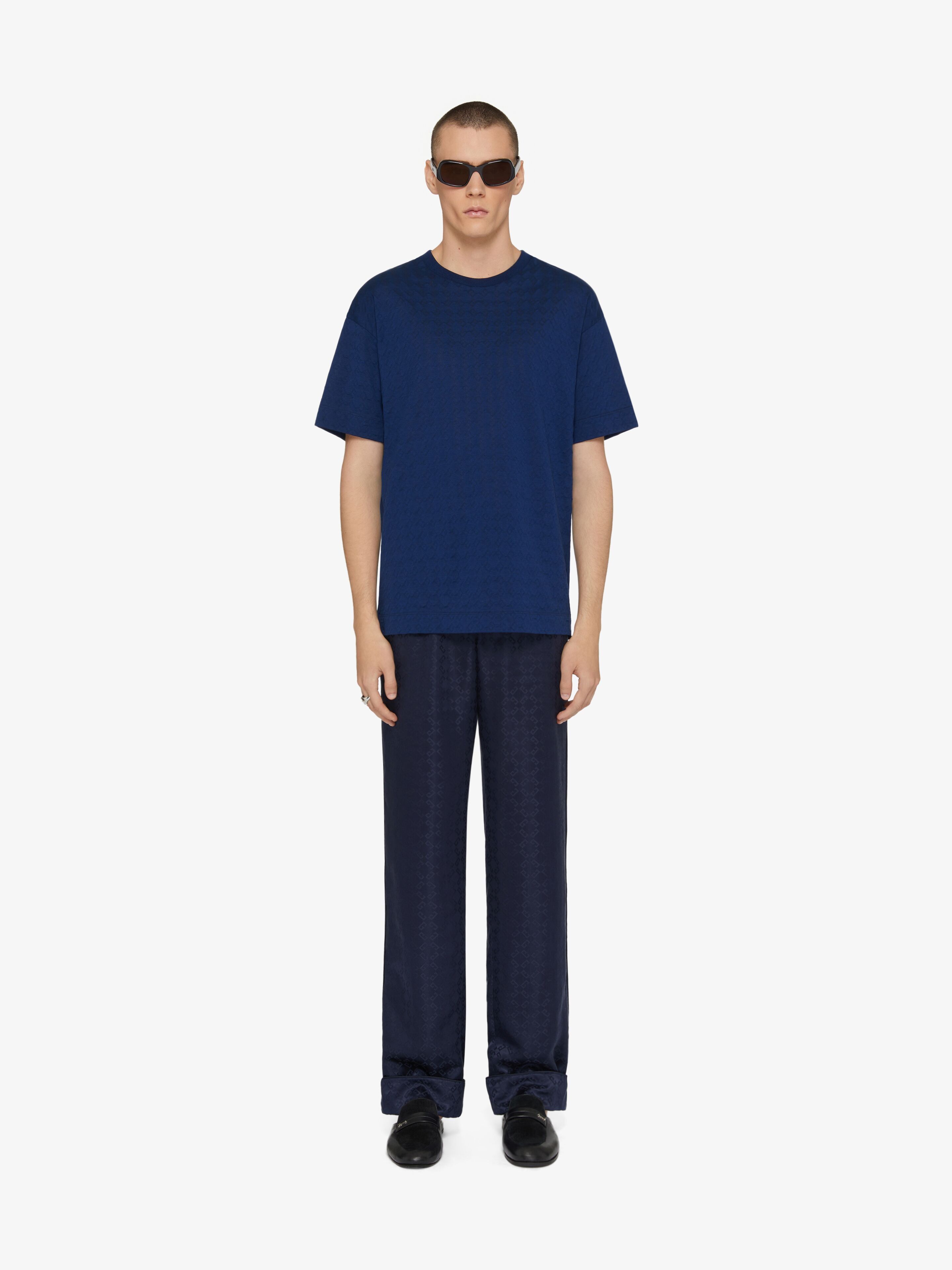 Givenchy o1w1db10925 Regular Fit T-Shirt in Blue Size US M / EU 48-50 / 2 - 4 Thumbnail