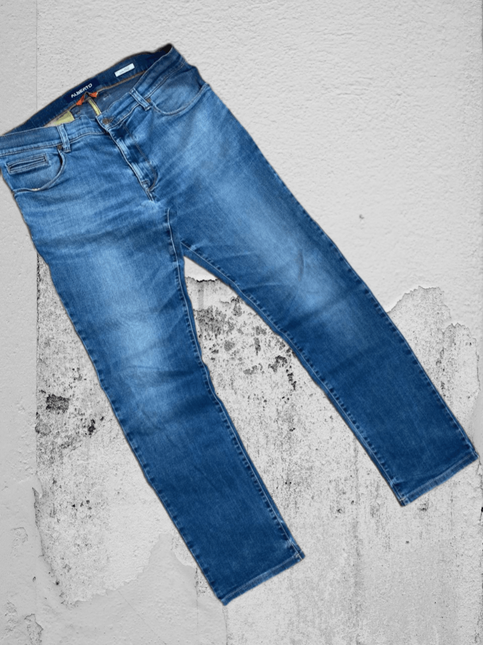 Alberto Vintage 90s Alberto Gang Baggy Jeans Size US 35 - 1 Thumbnail