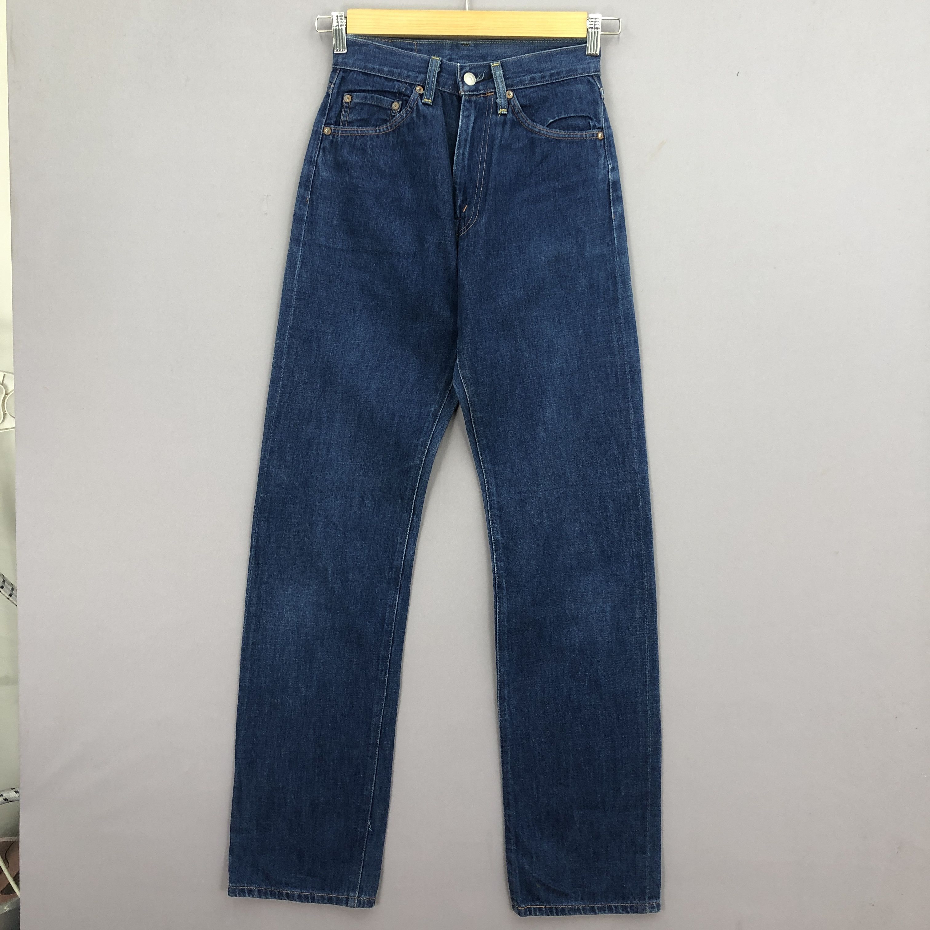Levi's Vintage Levis 701 Selvedge Jeans Levi's Redline Denim Size 24" / US 00 / IT 34 - 1 Thumbnail