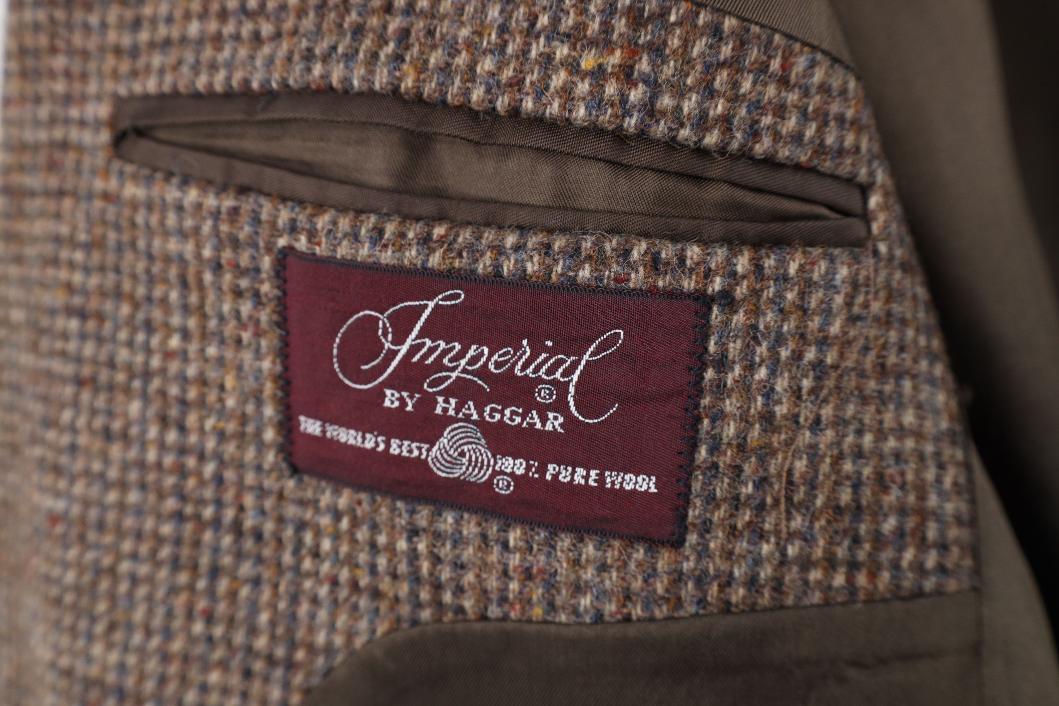 Vintage Vintage 70s Streetwear Tweed Suit Coat Blazer Jacket USA Size US L / EU 52-54 / 3 - 10 Thumbnail