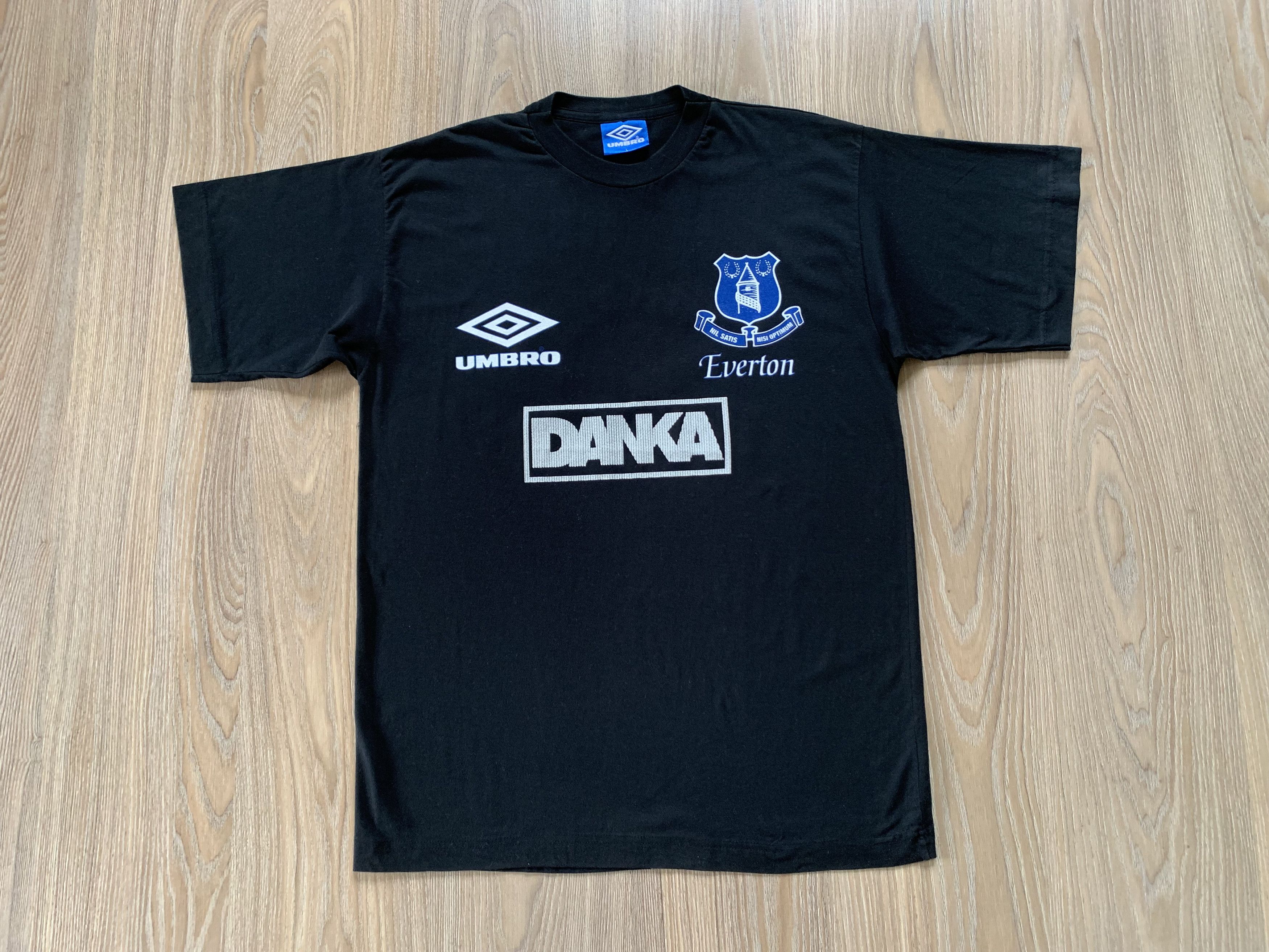 Umbro × Vintage Rare Umbro Everton Vintage Fans Cotton T-Shirt Size US L / EU 52-54 / 3 - 2 Thumbnail