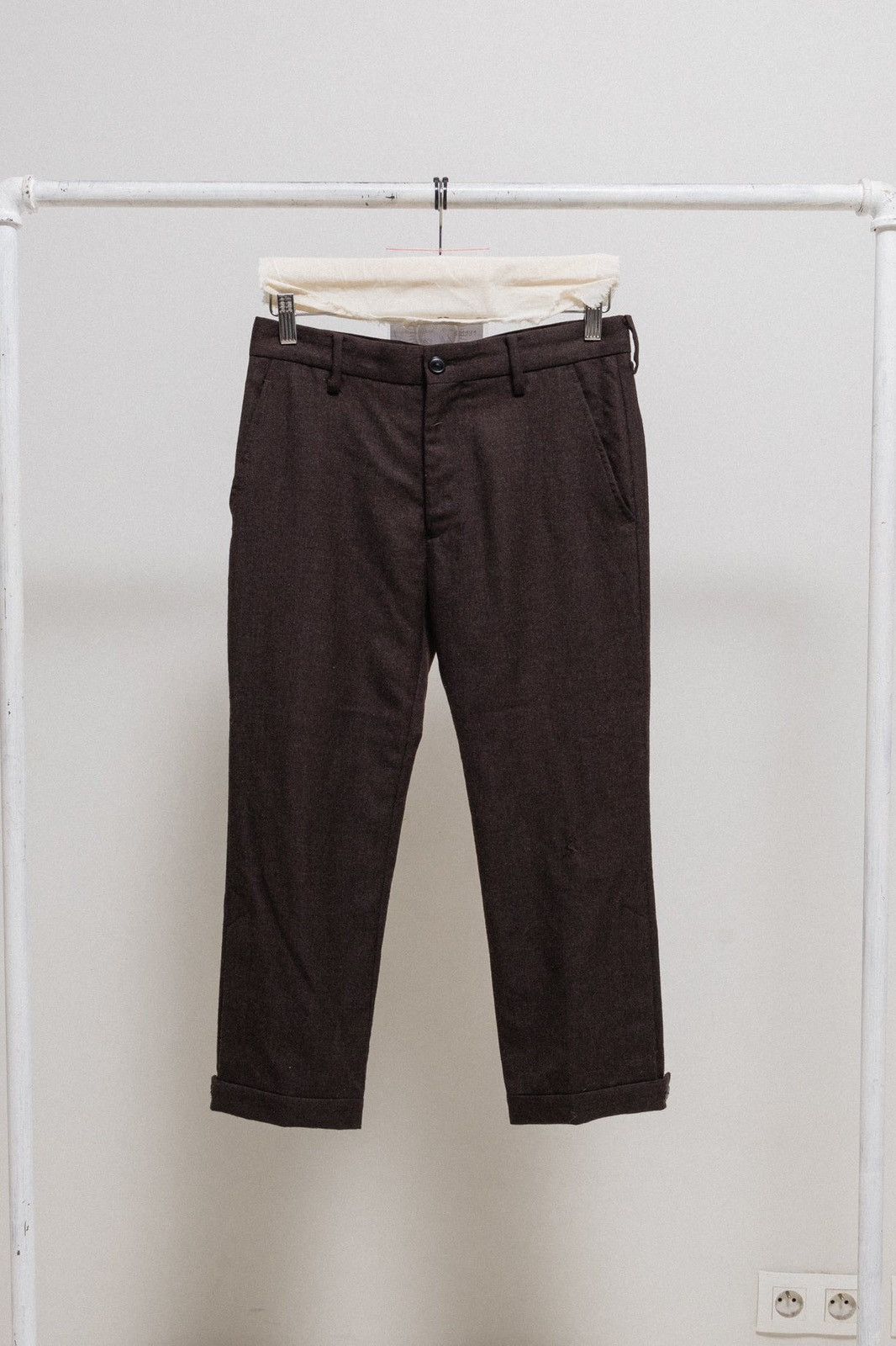 Undercover SS02 The Illusion of Haze fringe knee pants | Grailed