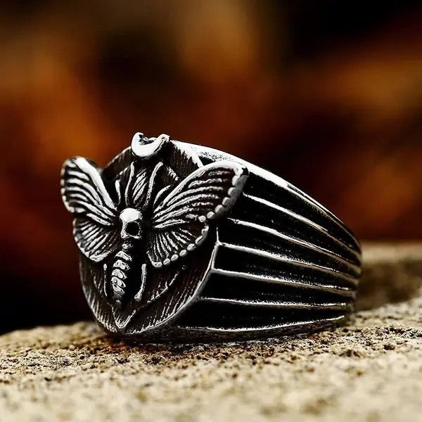 Other Size us10 Dark Side Butterfly Ring Size ONE SIZE - 2 Thumbnail