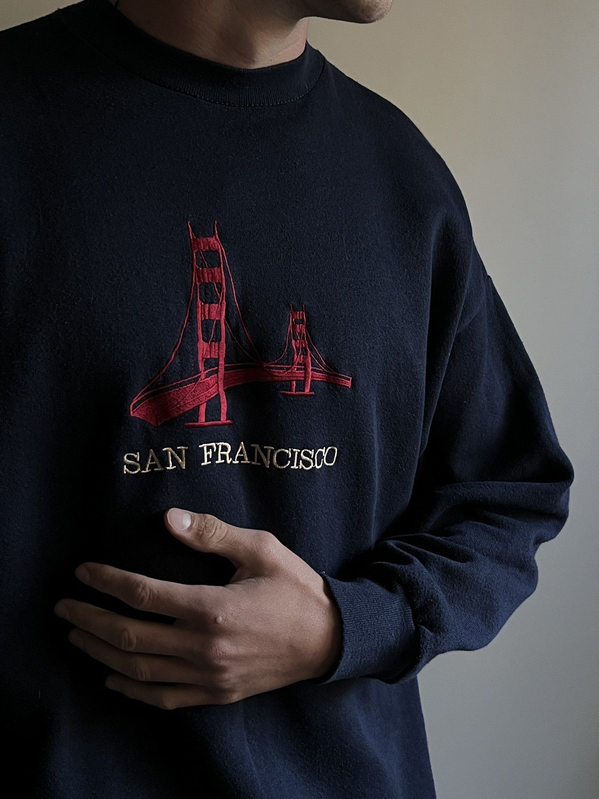 Sports Specialties × Vintage Vintage San Francisco Big Logo Sweatshirt Size US XL / EU 56 / 4 - 6 Thumbnail