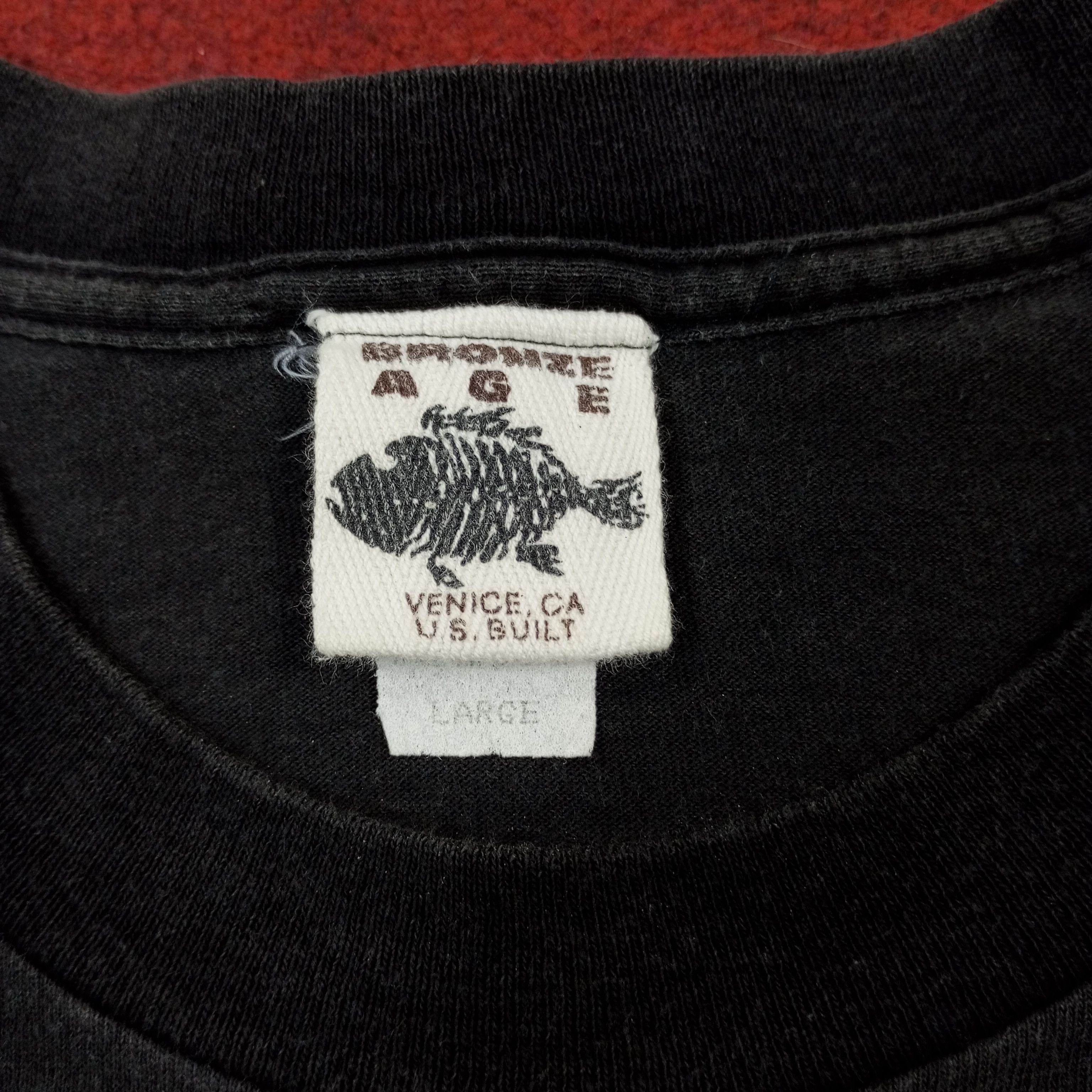 Vintage Bronze Age Skater Skateboard Streetwear Style Vintage Tshirt Size US L / EU 52-54 / 3 - 6 Thumbnail