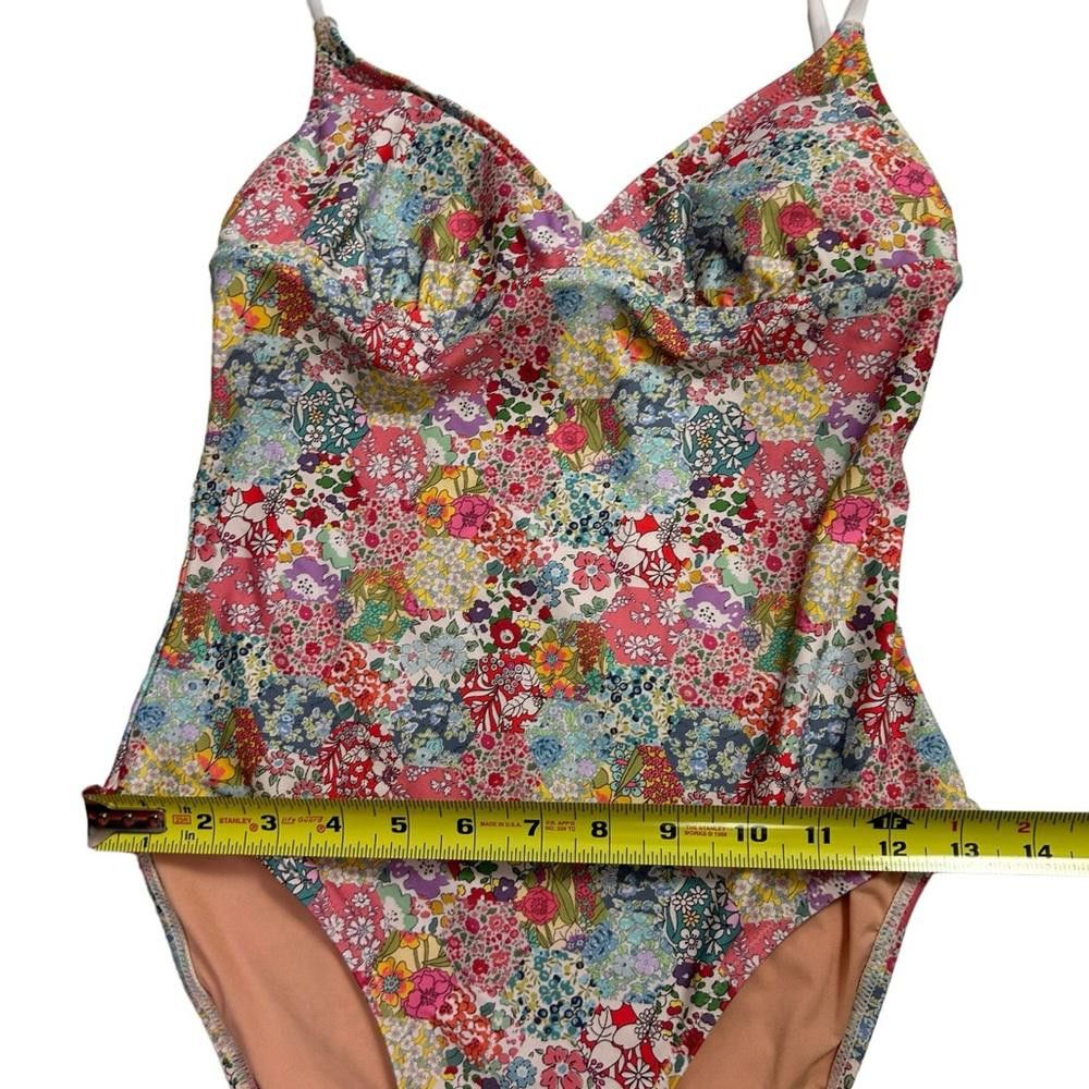 J.Crew J. Crew l Liberty Fabric Floral One Piece Swimsuit Size 2 Size ONE SIZE - 5 Thumbnail