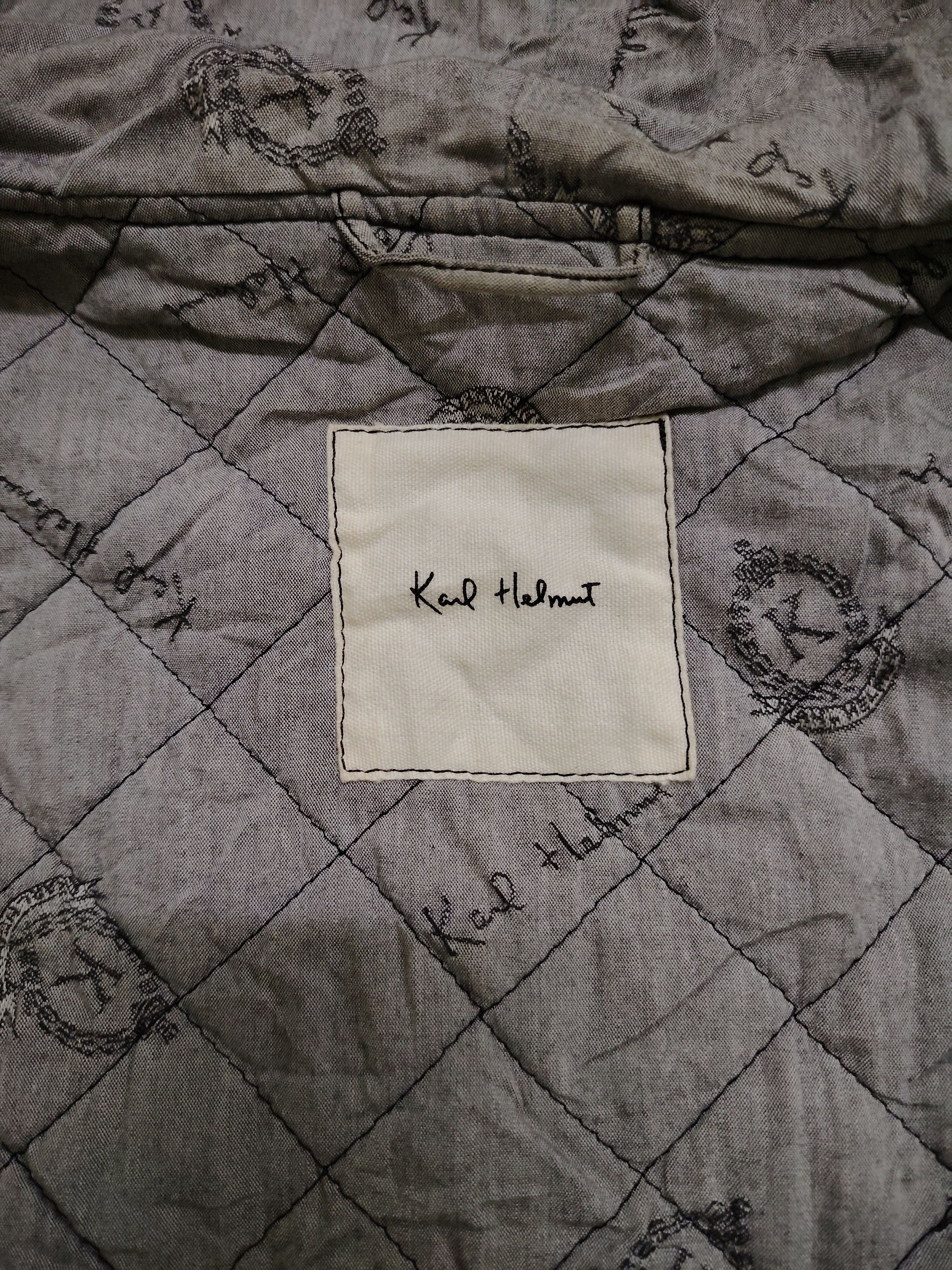 Karl Helmut Karl Helmut Full Patches Hooded Bomber Jacket Size US XL / EU 56 / 4 - 17 Thumbnail