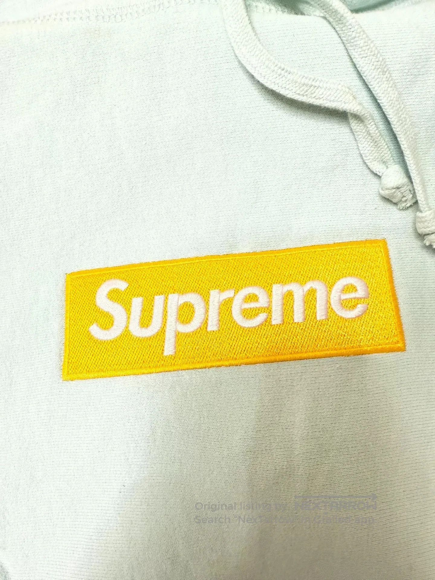 Supreme supreme fw17 box logo ice blue hoodie. Size US M / EU 48-50 / 2 - 2 Thumbnail