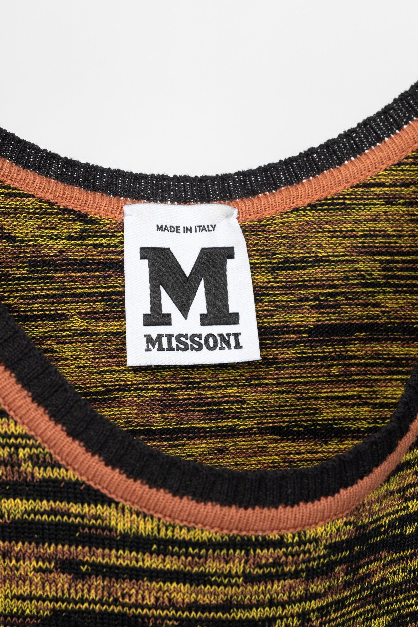 Missoni M Missoni Geometric Knit Paneled Cotton-Blend Mini Dress Size S / US 4 / IT 40 - 4 Thumbnail