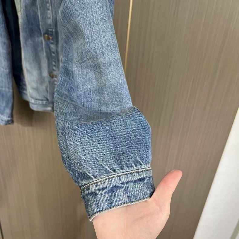 Gucci Gucci Make an old embroidered cat letter denim jacket 2502- Size US L / EU 52-54 / 3 - 4 Thumbnail