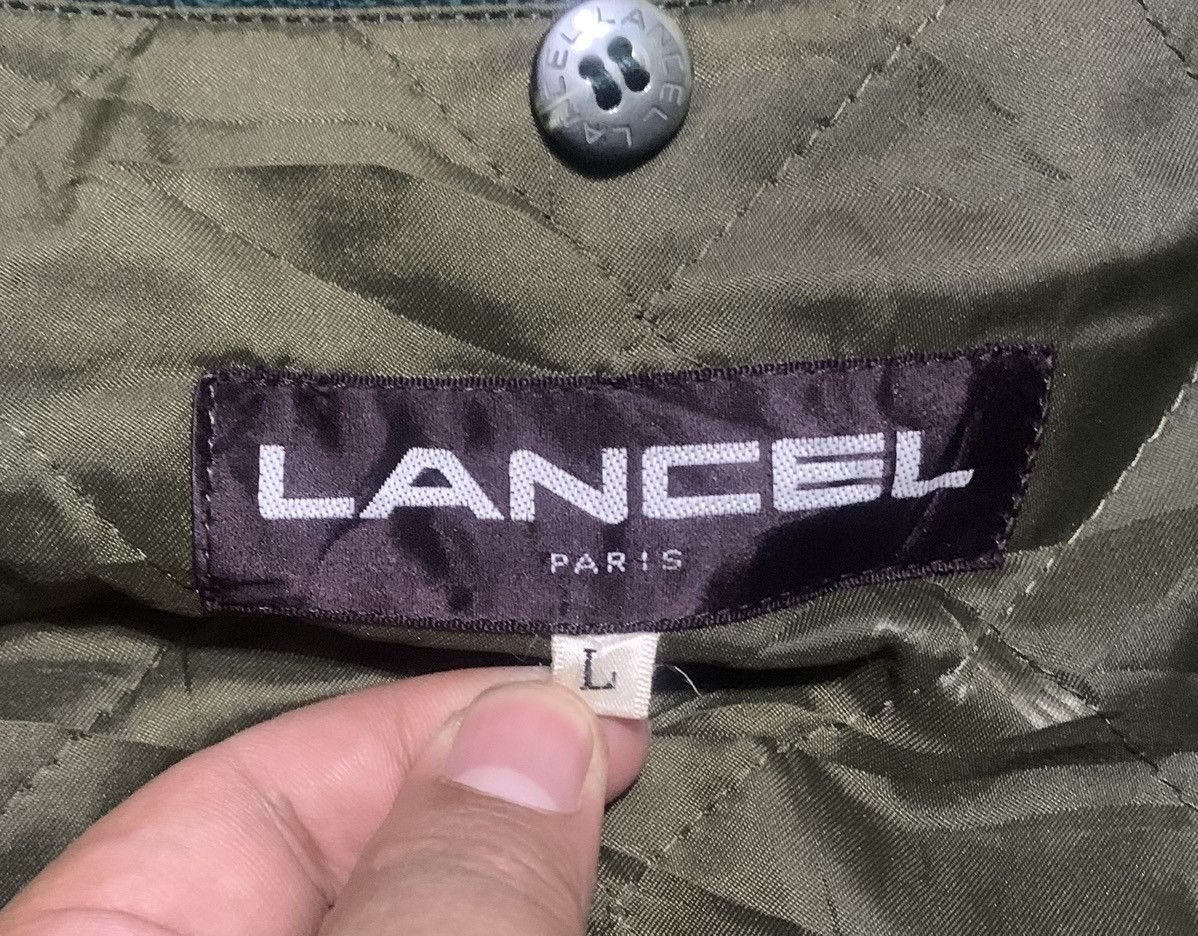 Lancel Vintage Lancel Wool Bomber Jacket Size US L / EU 52-54 / 3 - 8 Thumbnail