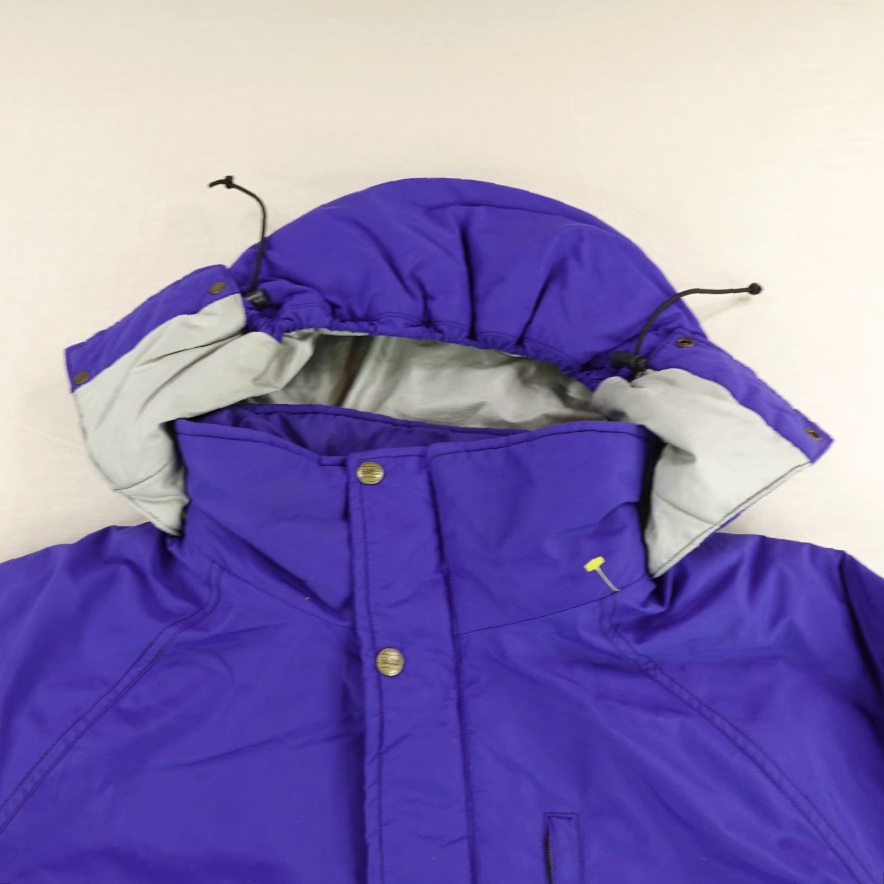 Vintage VINTAGE LL Bean Jacket Mens XL Blue Parka 90s Quilted Puffer Lined Zip Hoodie Waterproof Windproof Full Zip Outdoors Coat Size US XL / EU 56 / 4 - 2 Thumbnail