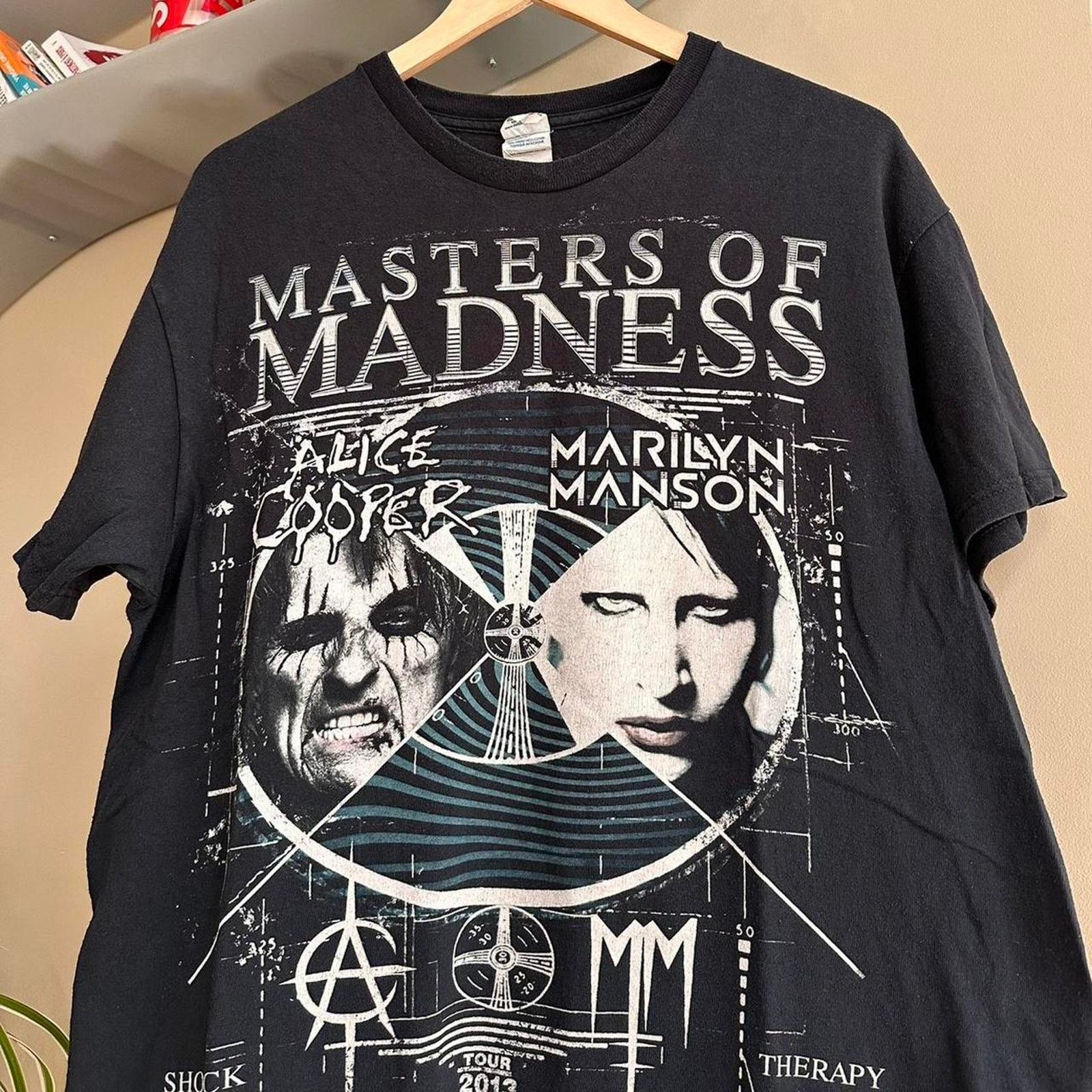 Band Tees × Marilyn Manson Vintage Y2K Marilyn Manson Shirt Size US L / EU 52-54 / 3 - 2 Thumbnail