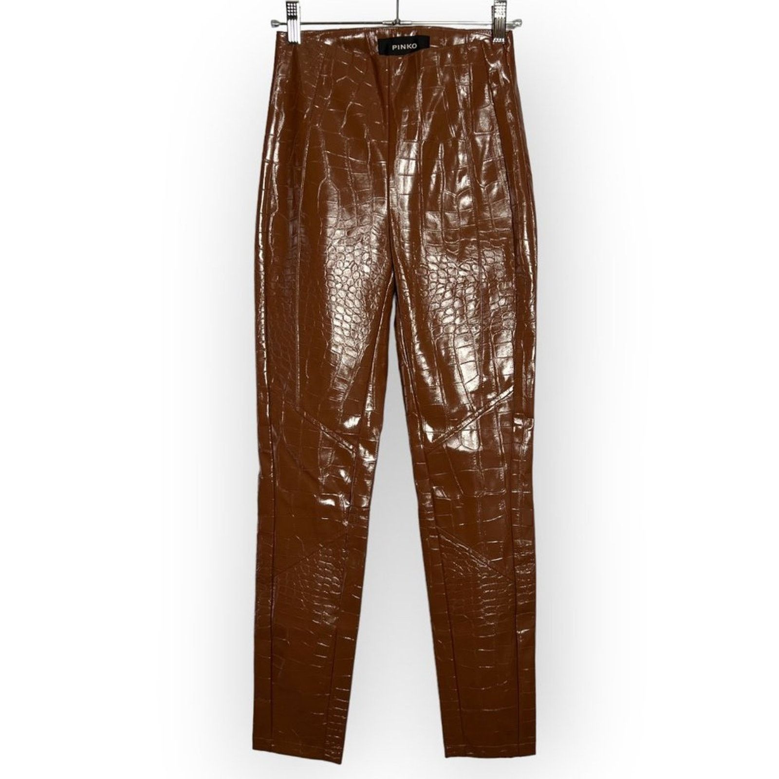 パンツ PINKO Women Straight Pants 104993 A2GZN53 Red PINKO Tailored Trousers | Red | FARFETCH