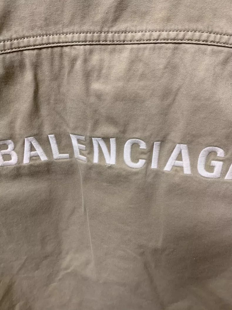 Balenciaga Balenciaga Men's Short Sleeve Casual Shirt Size US L / EU 52-54 / 3 - 9 Thumbnail