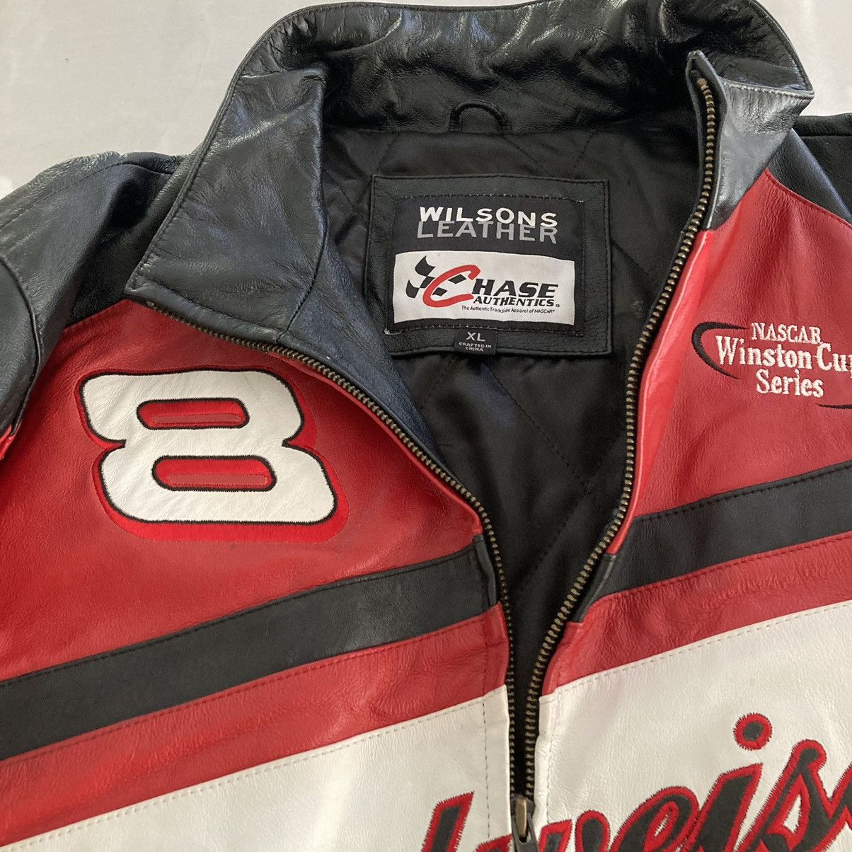 Chase Authentics × NASCAR Vintage Budweiser nascar Dale Earnhardt Jr xl jacket Size US XL / EU 56 / 4 - 5 Thumbnail