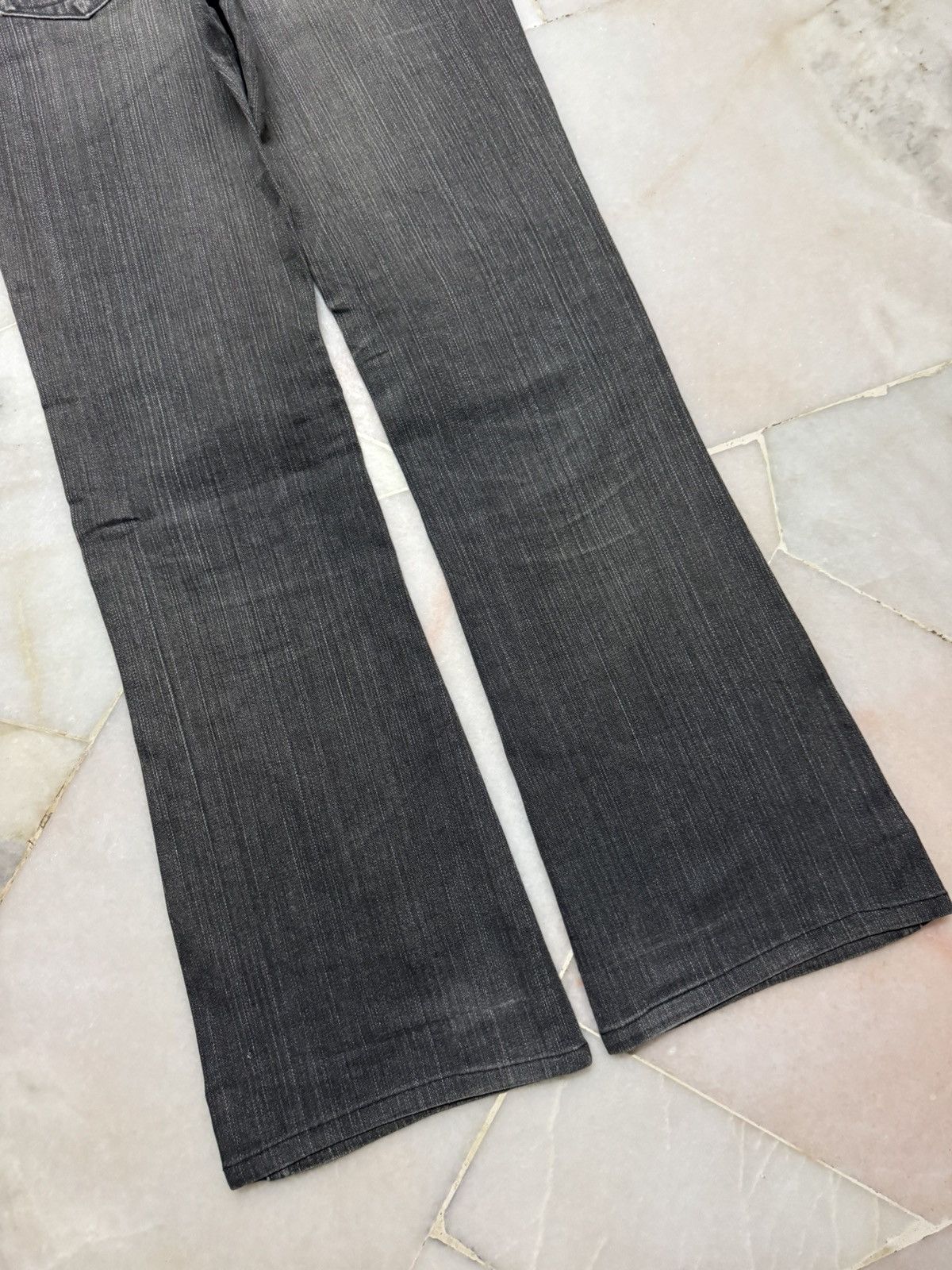 Japanese Brand 💥FLARE💥VINTAGE BOBSON MUDWASH BOOTCUT DISTRESS JEAN Size US 26 / EU 42 - 13 Thumbnail