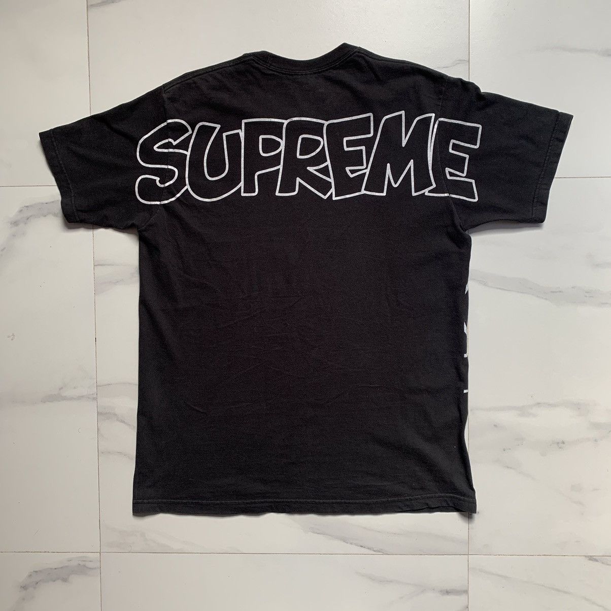 Supreme Supreme x Smurfs Black T-Shirt Size US M / EU 48-50 / 2 - 3 Thumbnail