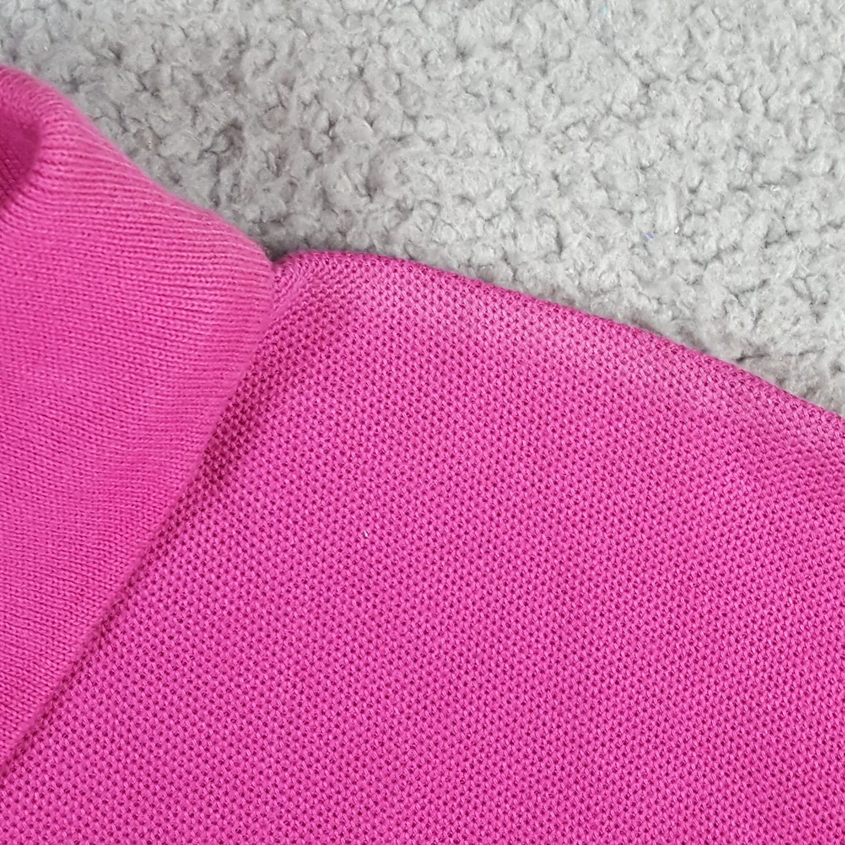 Izod VINTAGE IZOD Polo Shirt Men's L Pink Golf Collared 2000s Button Short Sleeve Preppy Y2K 90s Beach Classic Rock Punk Surf Brand IZOD - Shirt Size US L / EU 52-54 / 3 - 4 Thumbnail