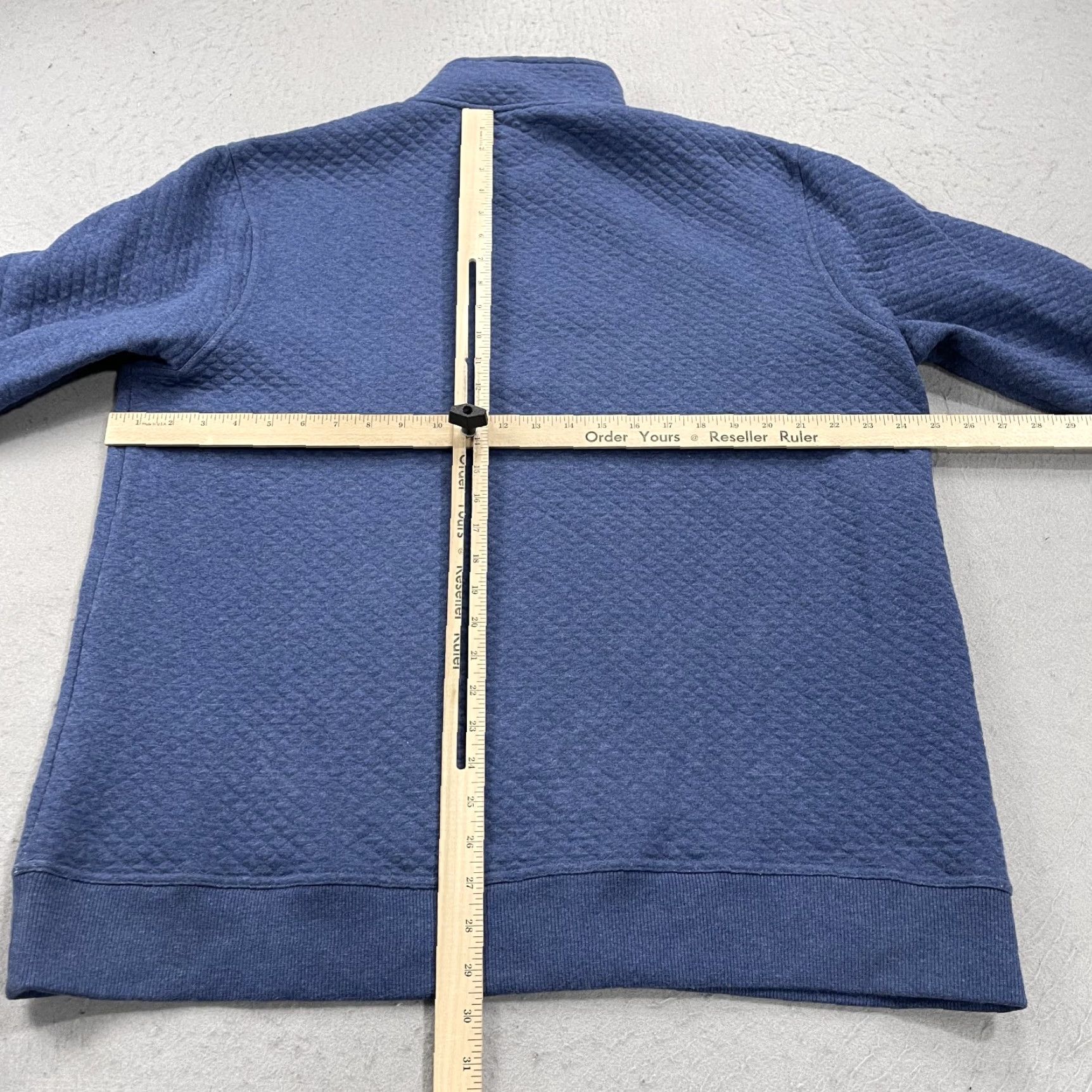Southern Tide Southern Tide Jacket Mens XL Blue Cotton Blend Logo 1/4 Zip Bomber Jacket Winter Spring Fall Golf Outdoor Preppy Mens Size US XL / EU 56 / 4 - 7 Thumbnail