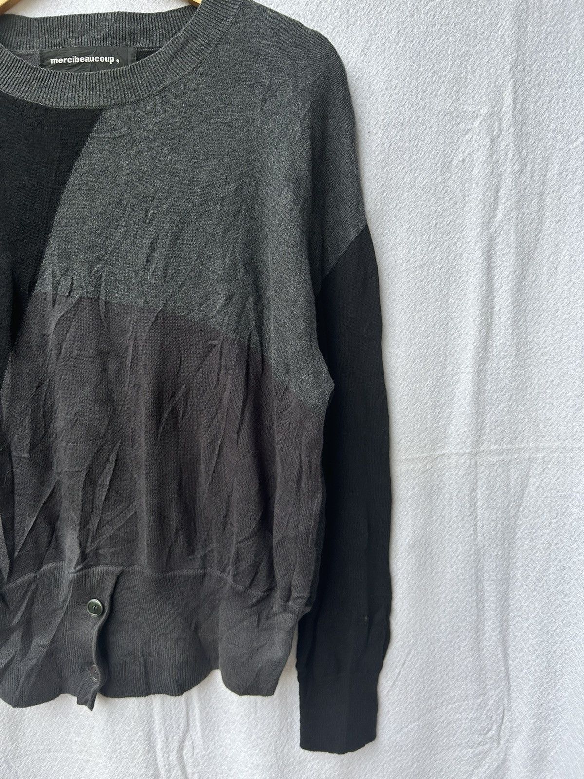 Japanese Brand Mercibeaucoup knitwear style Isseymiyake longsleeve Size US M / EU 48-50 / 2 - 3 Thumbnail
