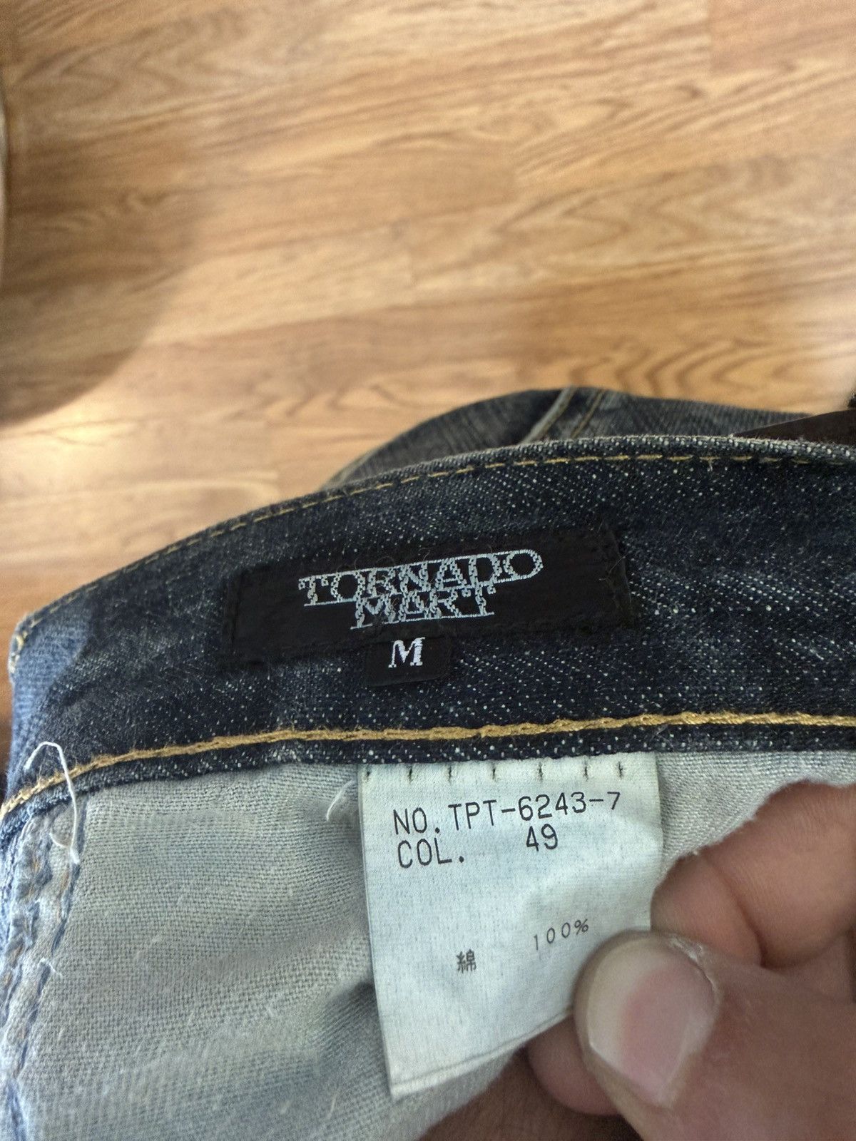 Japanese Brand Tornado mart washed flared jeans Size US 32 / EU 48 - 5 Thumbnail