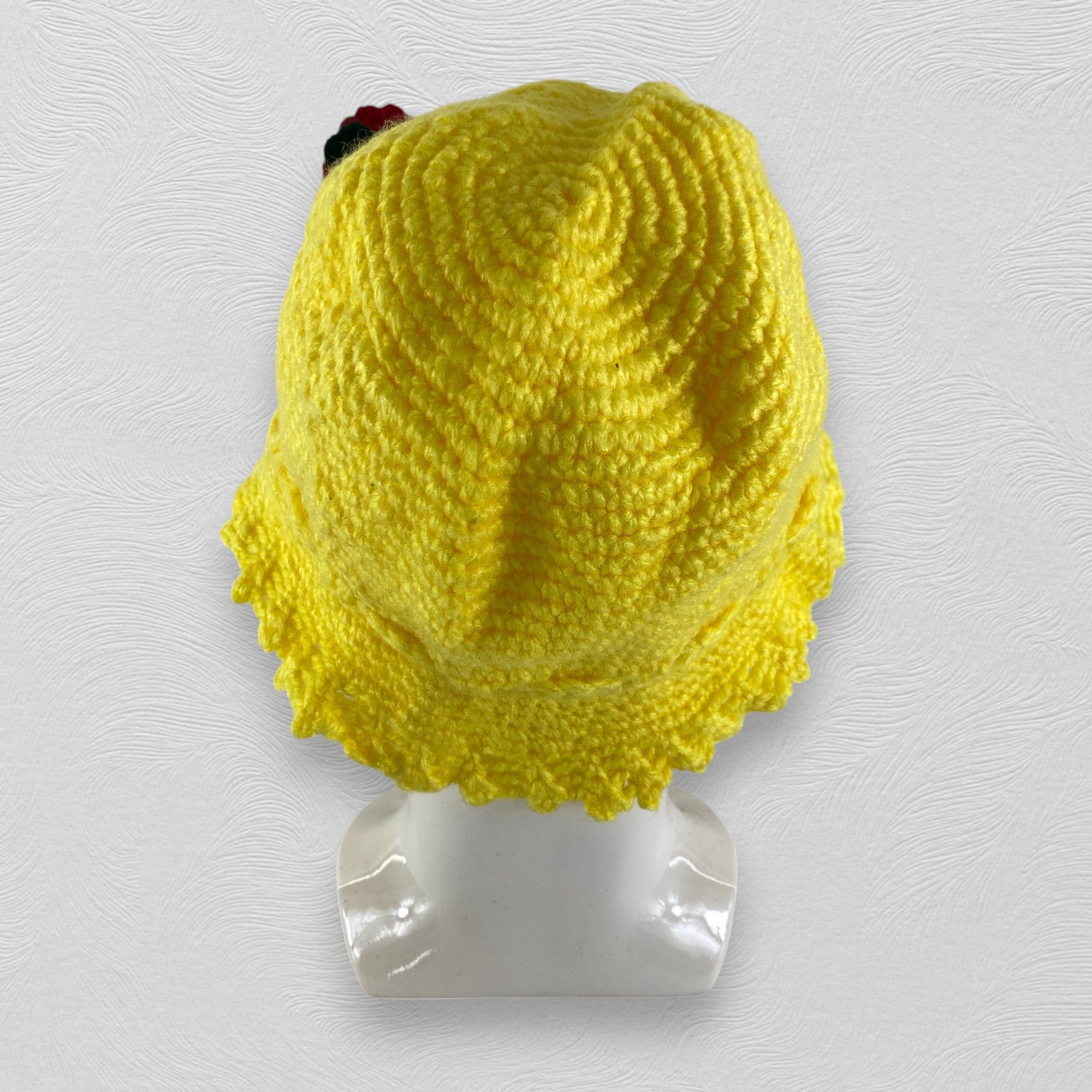Japanese Brand Big Flower Snow Cap Hat Beanie -BN499 Size ONE SIZE - 3 Thumbnail
