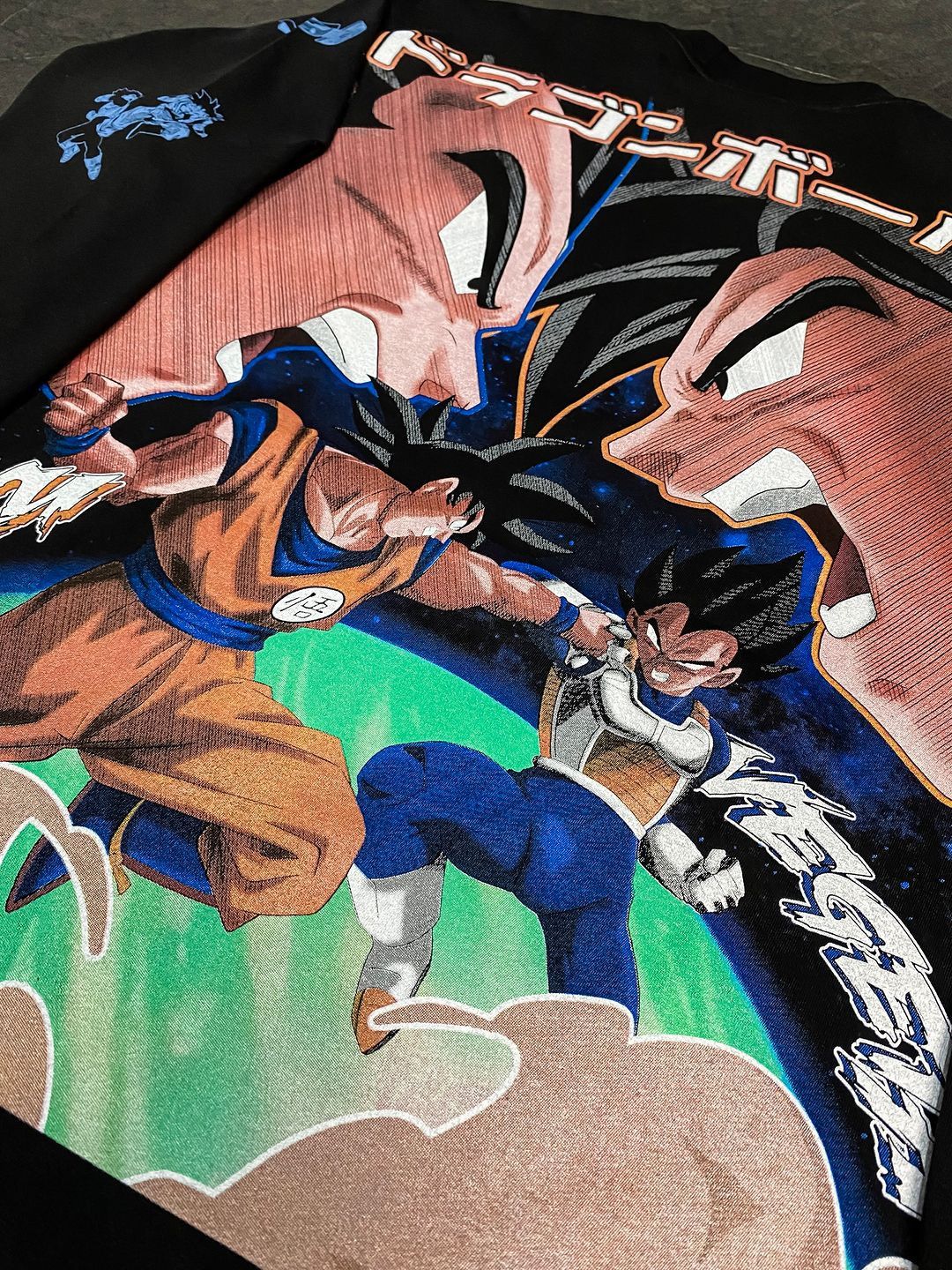 Anime × Japanese Brand Modern Dragon Ball Z : Vegeta - Prince of Saiyan Tee Size US XL / EU 56 / 4 - 8 Thumbnail