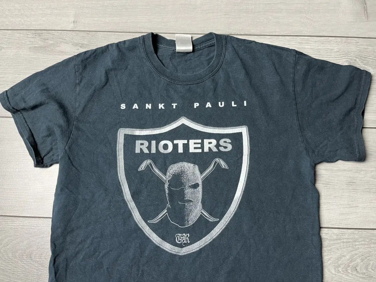 Band Tees Sankt paul rioters T-shirt vintage band tee size Medium Size US M / EU 48-50 / 2 - 3 Thumbnail