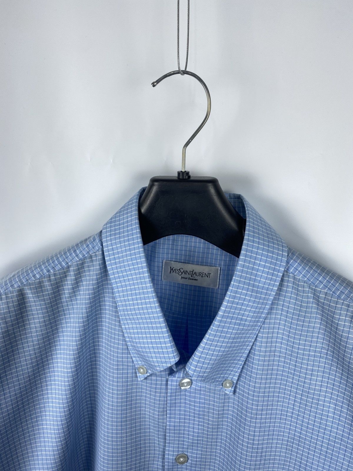 Yves Saint Laurent Yves Saint Laurent Shirt Short Sleeve Button Up Men size XL Size US XL / EU 56 / 4 - 3 Thumbnail