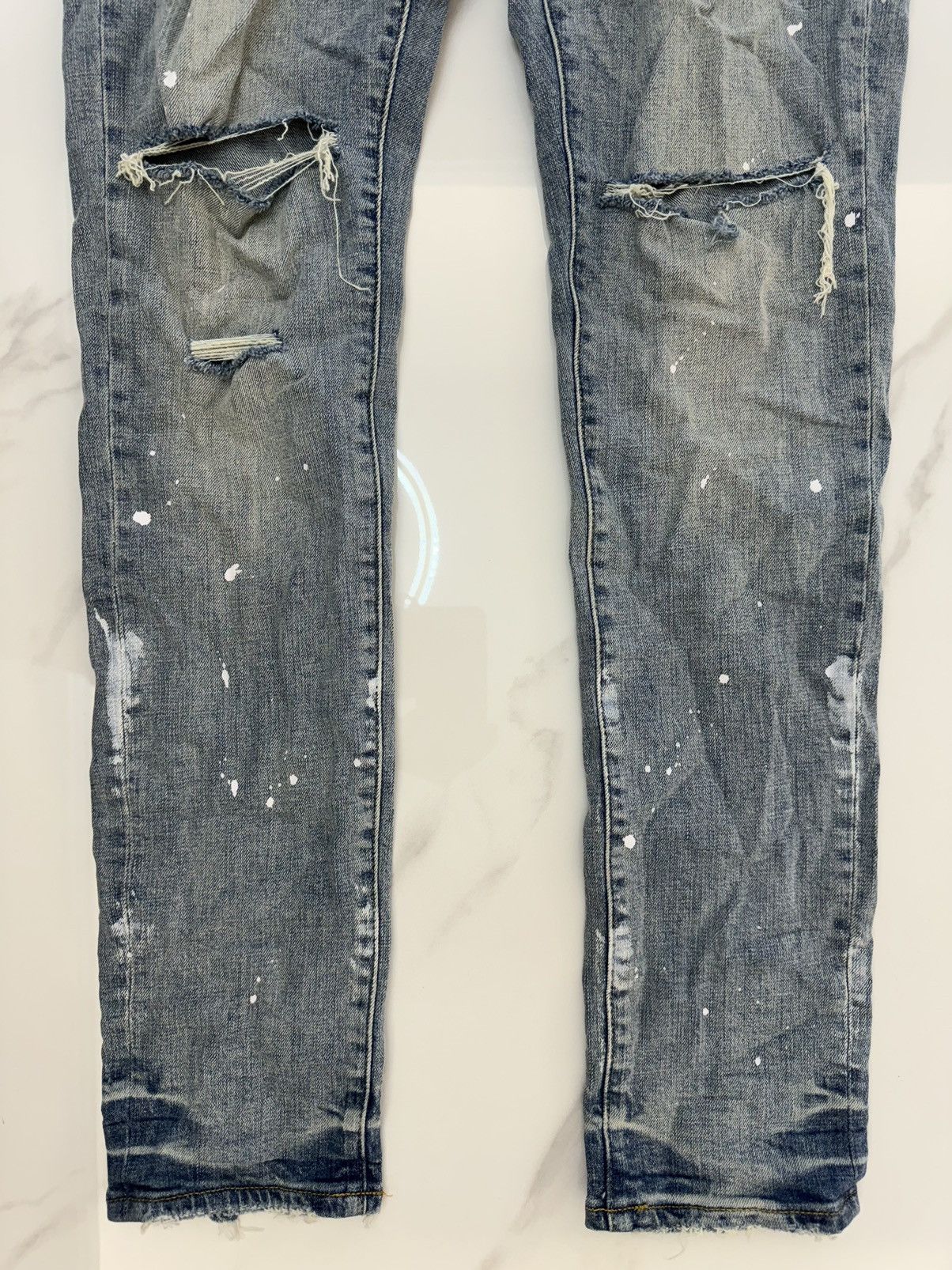 Purple P001 Light Indigo Paint Size US 31 - 5 Thumbnail