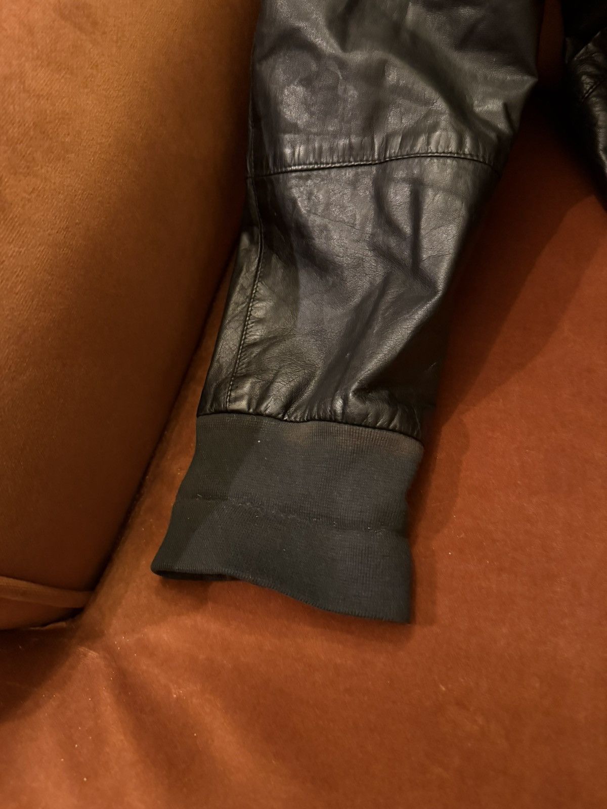 Other Brogden 1959 leather Bomber jacket. Italy Size US M / EU 48-50 / 2 - 5 Thumbnail