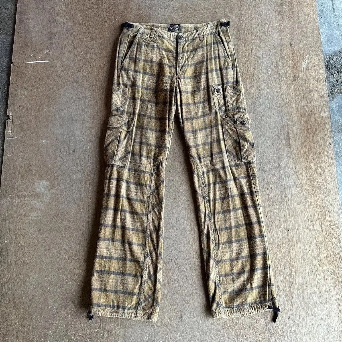 If Six Was Nine SICKS🔥PENGUIN MUNSINGWEAR JAPAN CHECK PLAID VTG DOUBLE KNEE Size US 30 / EU 46 - 3 Thumbnail