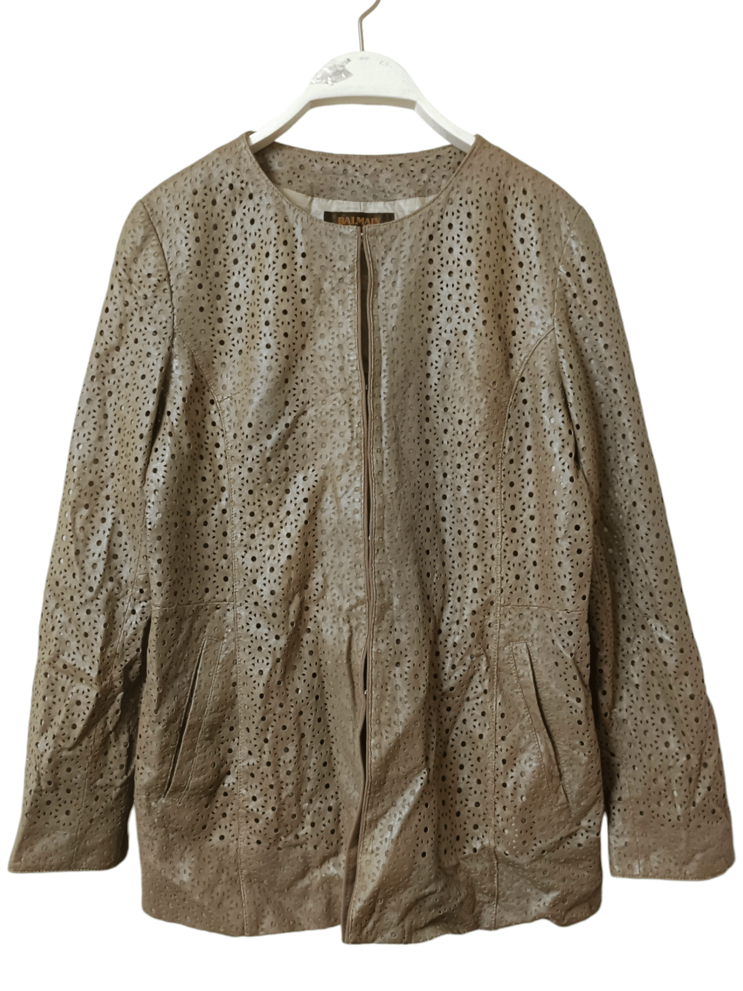 14th Addiction × Balmain × If Six Was Nine Balmain Leather Coat Jacket Size US M / EU 48-50 / 2 - 1 Thumbnail