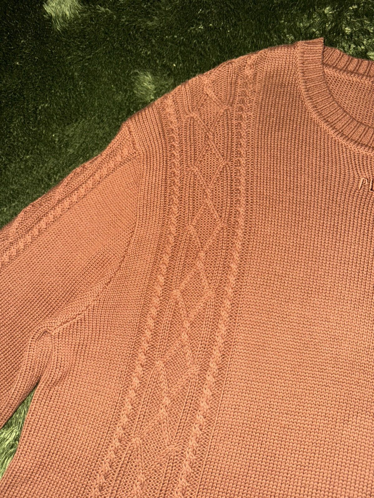 Pleasures [L] Pleasures oversized fit mock neck knit wear T-shirts Size US L / EU 52-54 / 3 - 3 Thumbnail