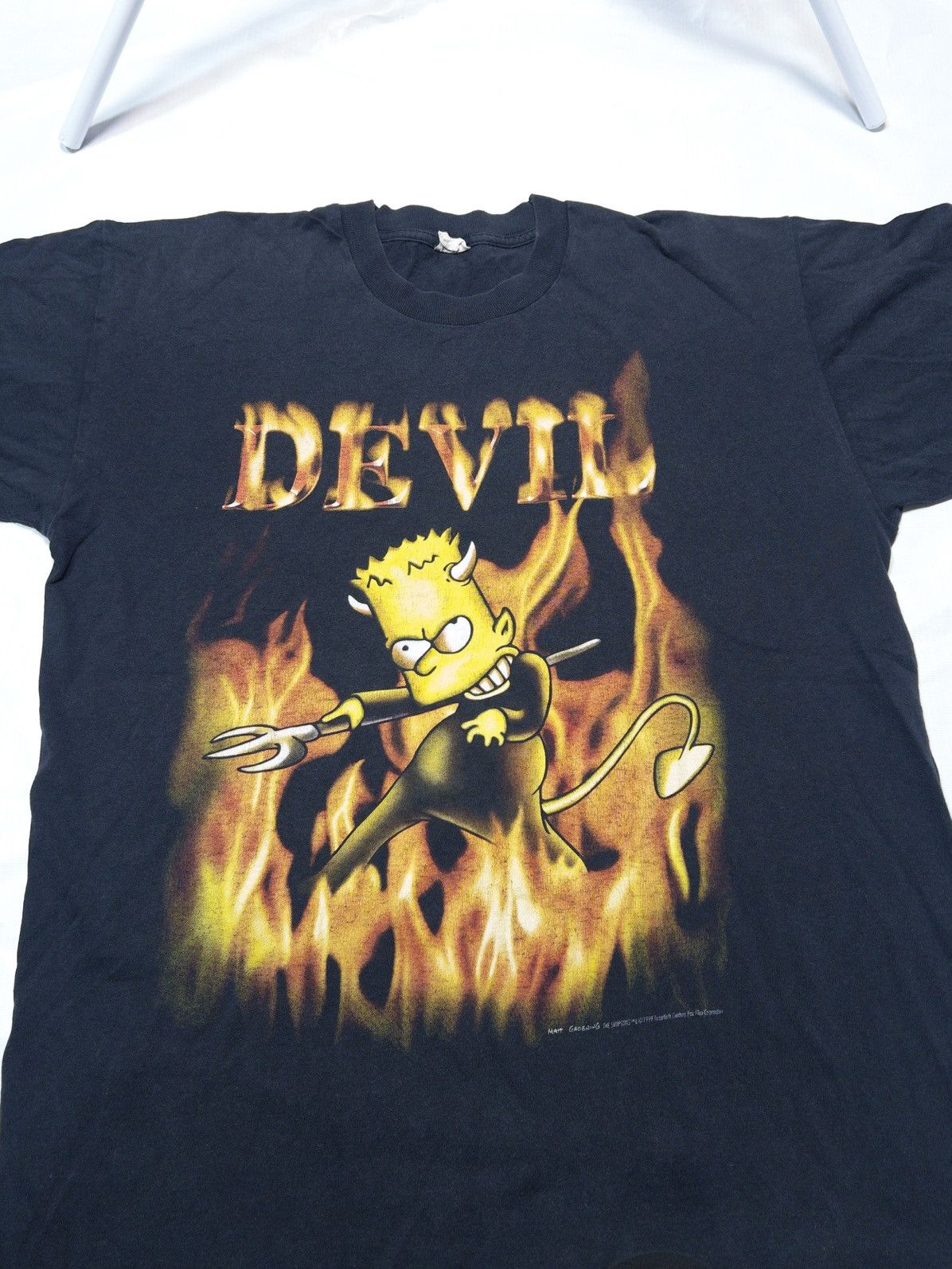 The Simpsons vintage 1999 Bart Simpson Devil t-shirt Size US L / EU 52-54 / 3 - 6 Thumbnail