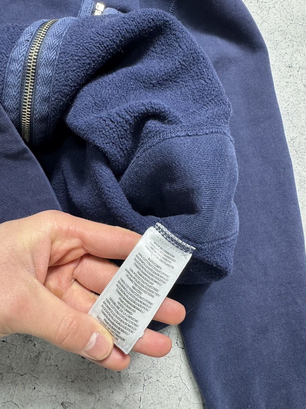 Polo Ralph Lauren × Ralph Lauren × Vintage Polo Ralph Lauren Hype Vintage Full Zip Hoodie PRL Y2K Navy Size US M / EU 48-50 / 2 - 9 Thumbnail