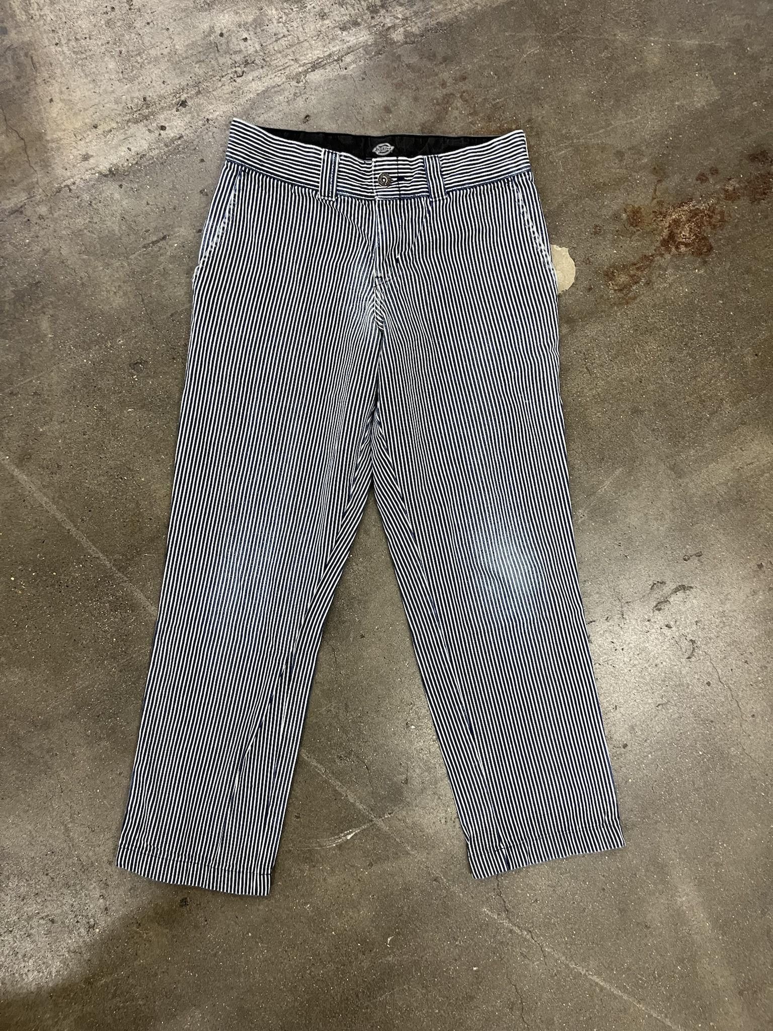 Vintage Dickies Slim Fit Hickory Work Pants Size US 28 / EU 44 - 1 Thumbnail