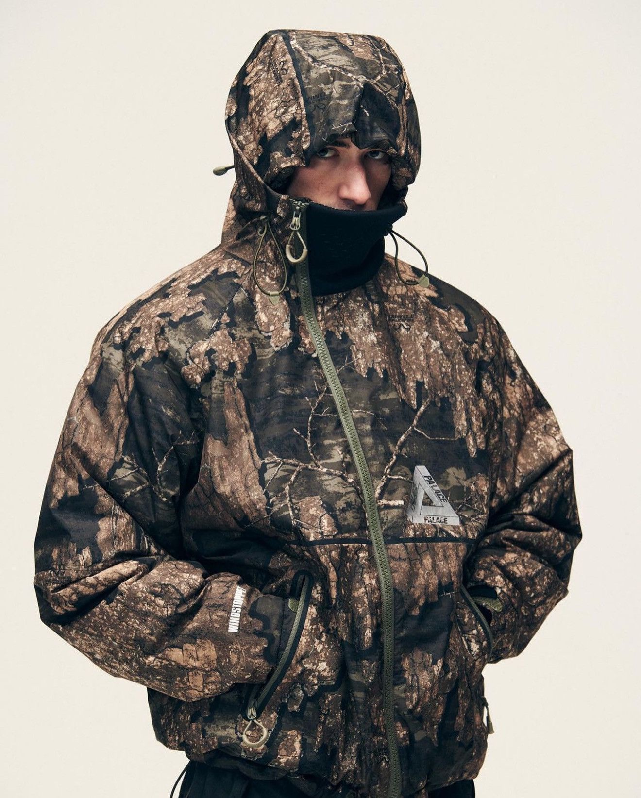 Goretex Palace Palace GORE TEX Windstopper Mask Jacket Realtree Timber Grailed