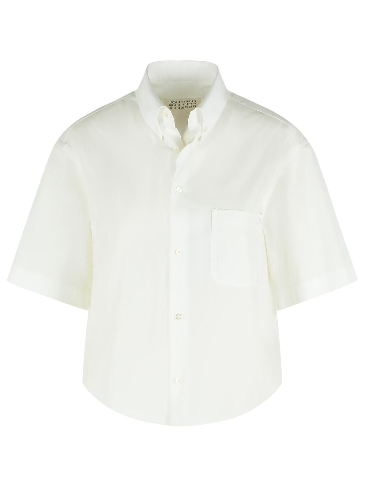 MAISON MARGIELA White Cotton Shirt